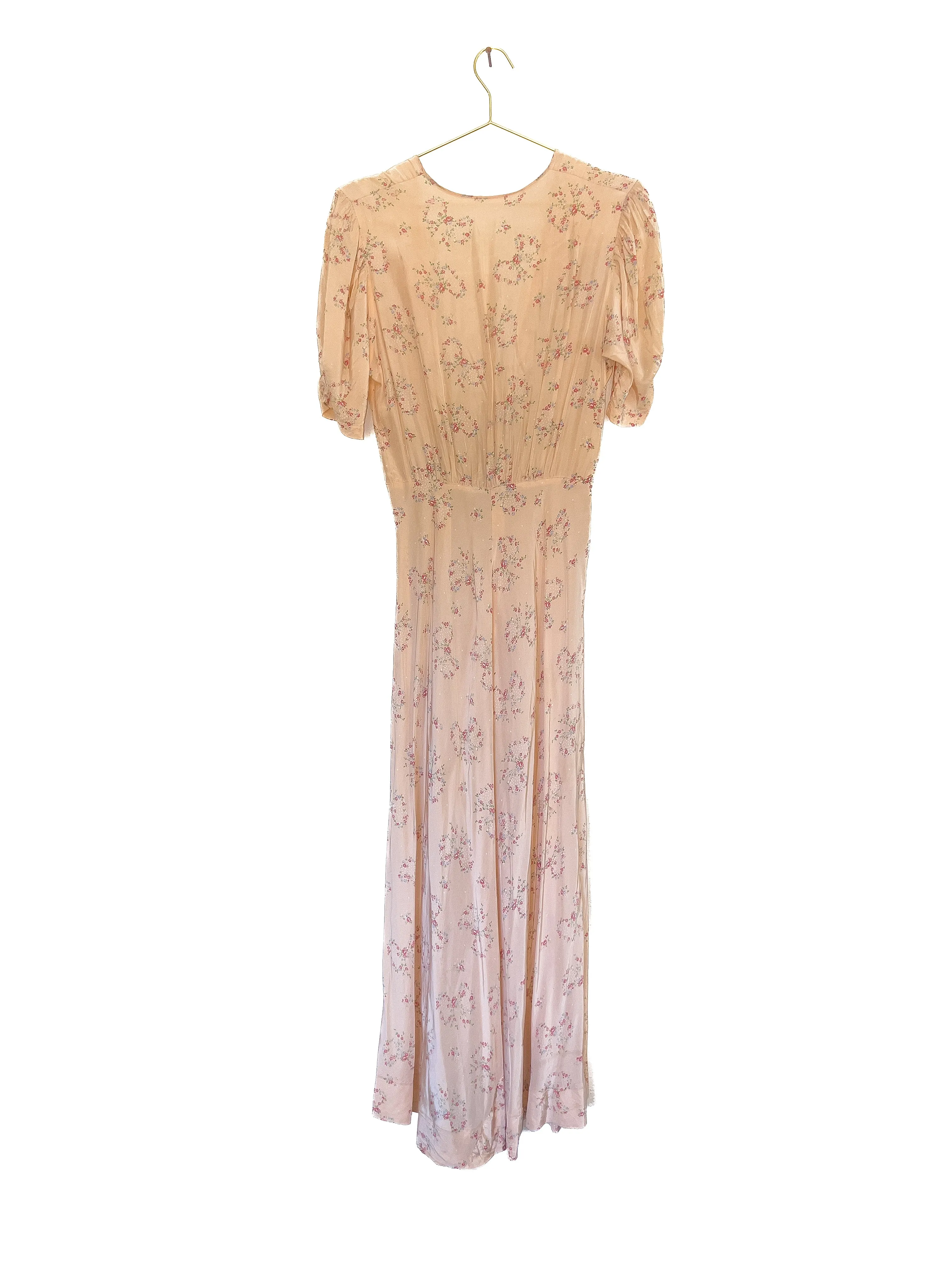 Vintage 40's Robe Dress sold by Vanessa Mooney product image thumbnail 2