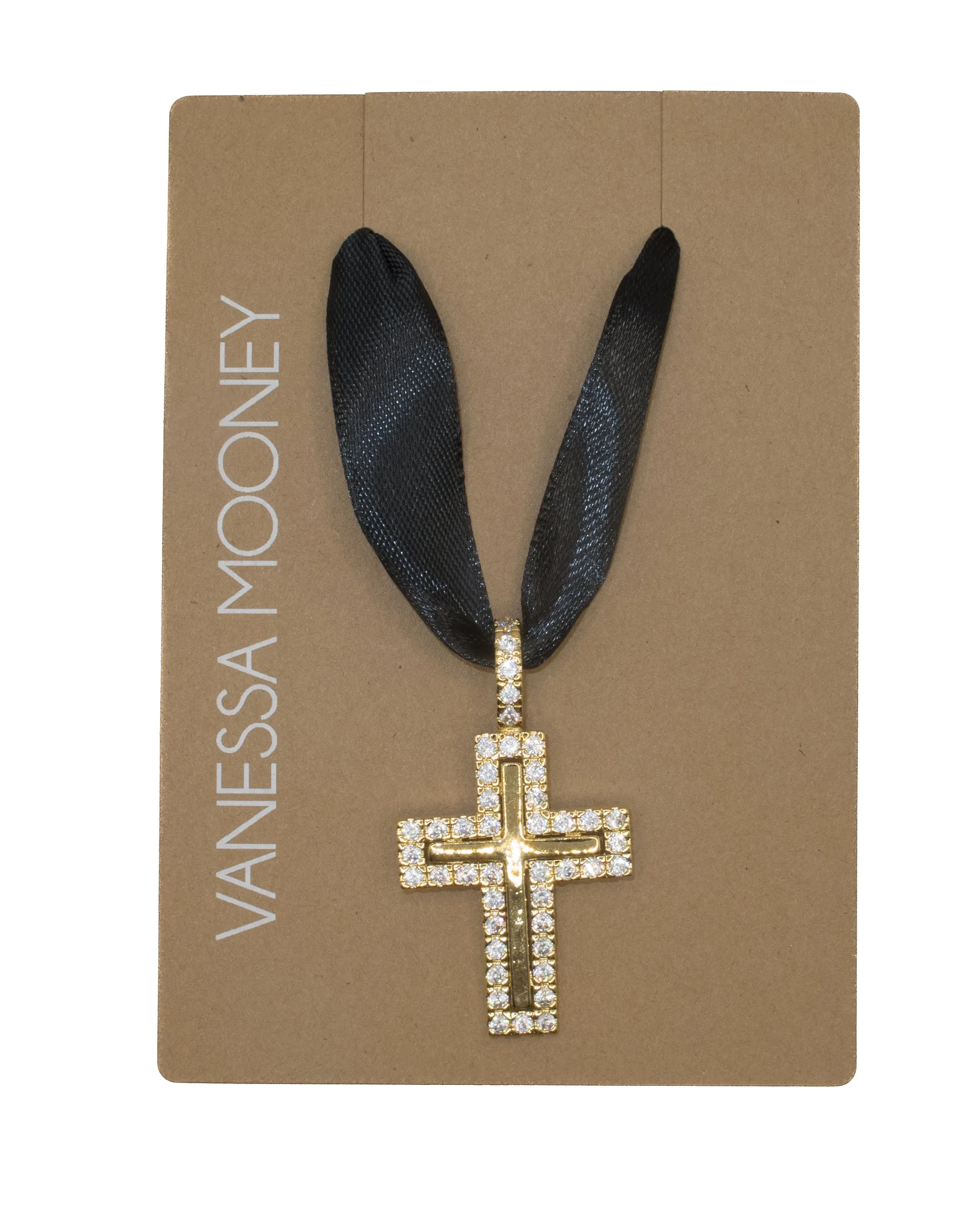 The Crystal Cross Choker sold by Vanessa Mooney