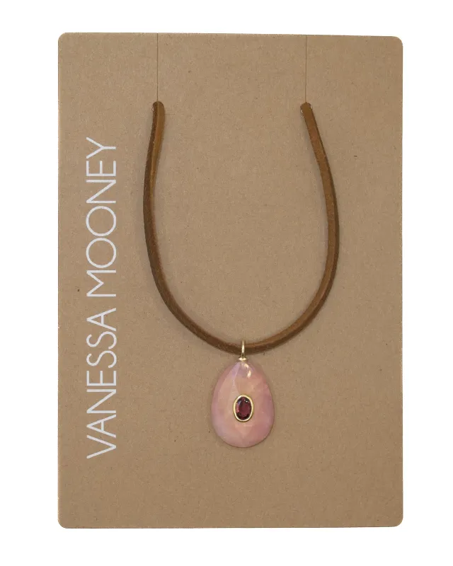 The Pink Stone Choker sold by Vanessa Mooney
