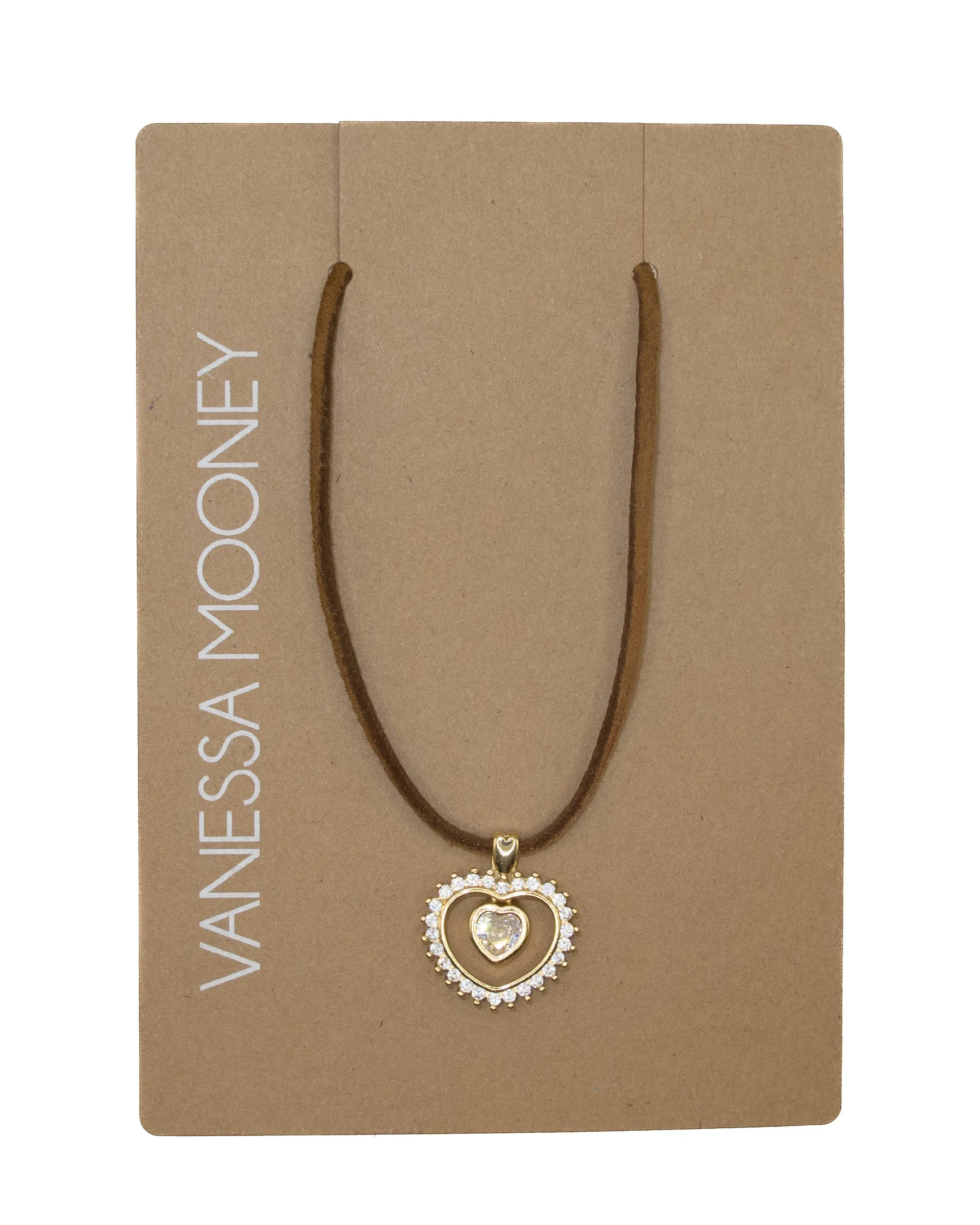 The Double Heart Choker sold by Vanessa Mooney