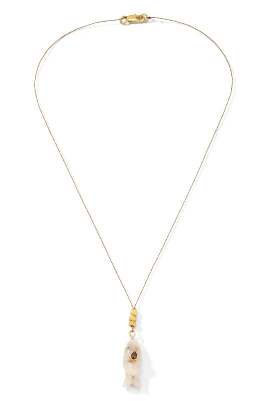 The Calypso Fish Necklace sold by Vanessa Mooney