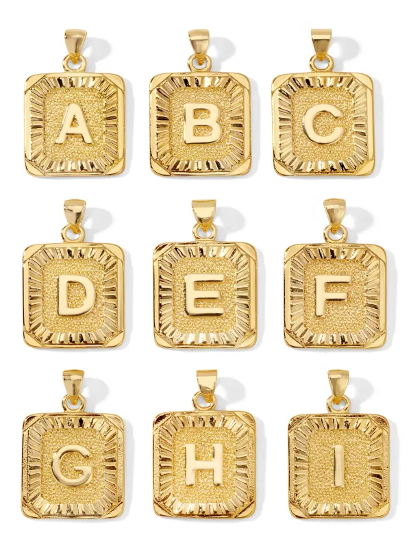 The Stella Initial Necklace sold by Vanessa Mooney