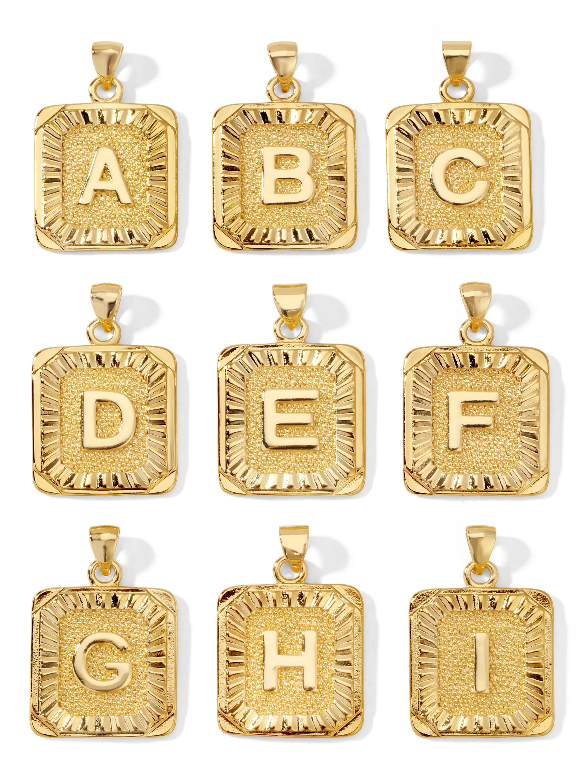 The Stella Initial Necklace sold by Vanessa Mooney