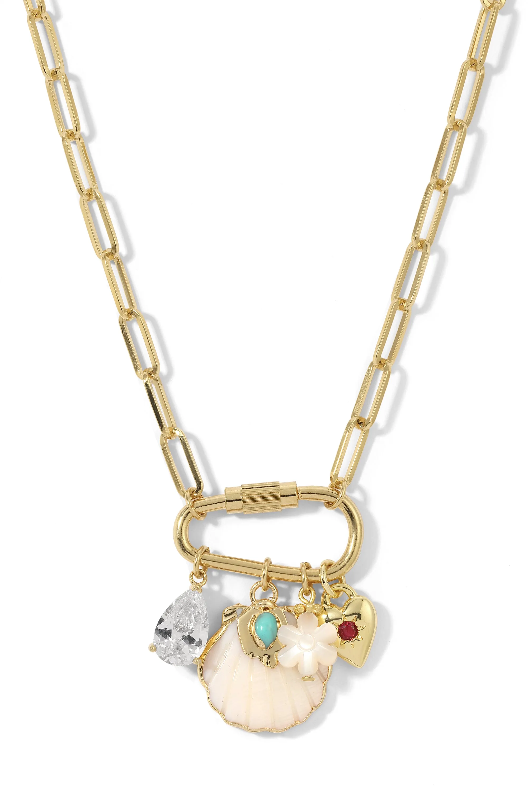 The Gia Charm Necklace sold by Vanessa Mooney product image thumbnail 2