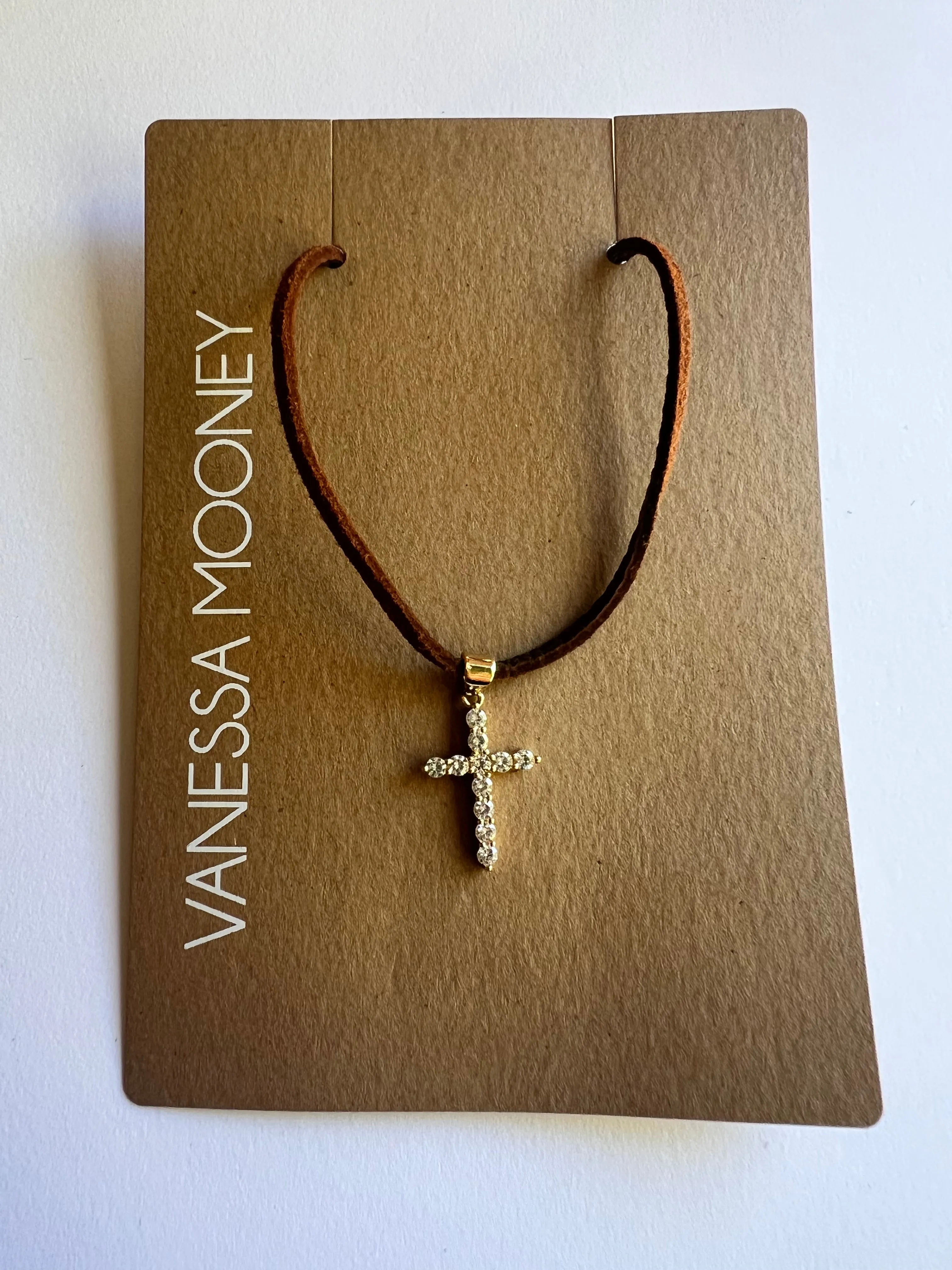 The Cross Charm Choker sold by Vanessa Mooney
