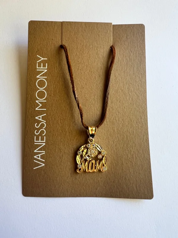 The MOM Charm Choker made by Vanessa Mooney