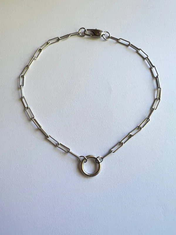 The Silver Ring Choker sold by Vanessa Mooney