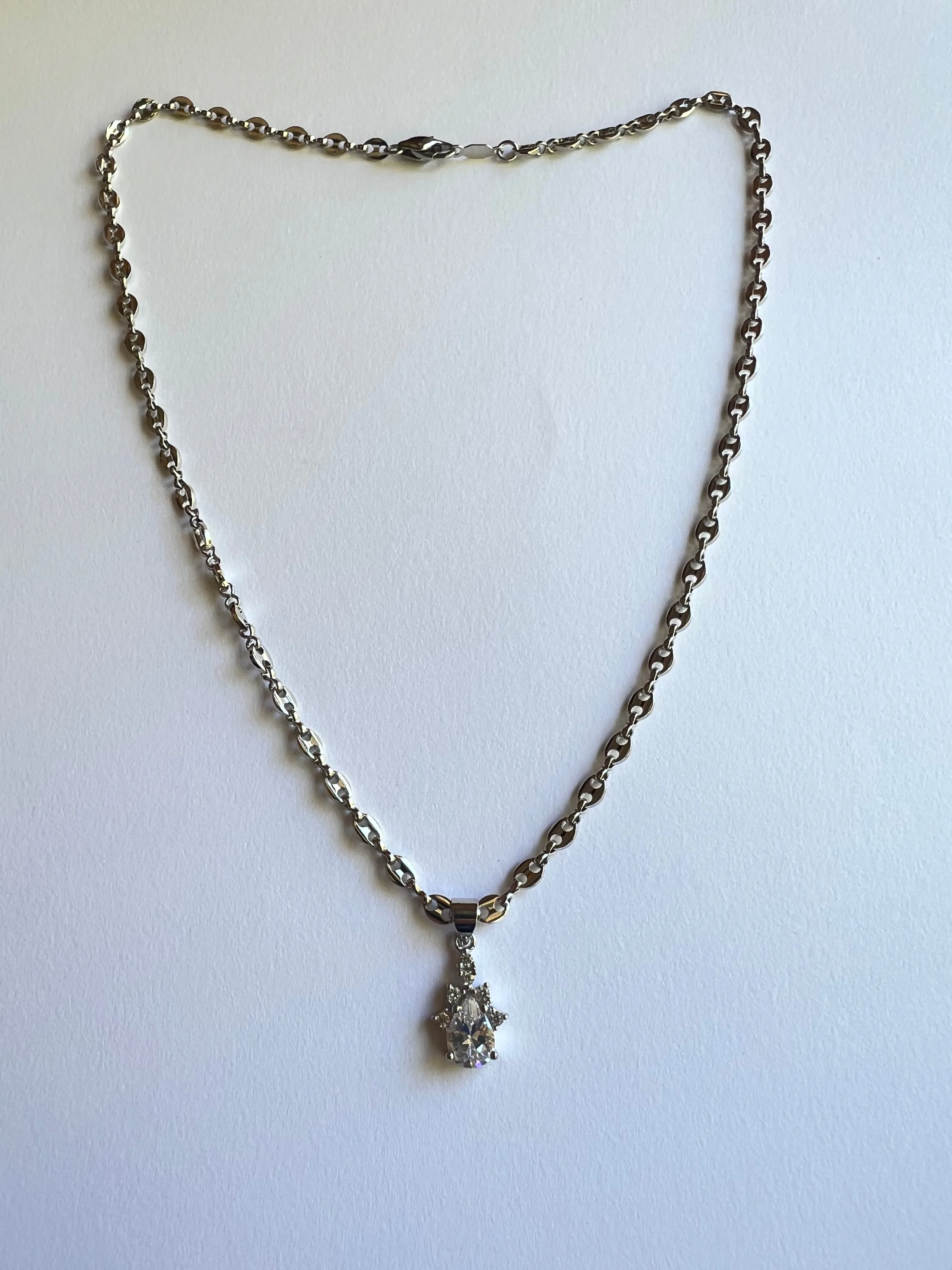 The Silver Princess Necklace sold by Vanessa Mooney