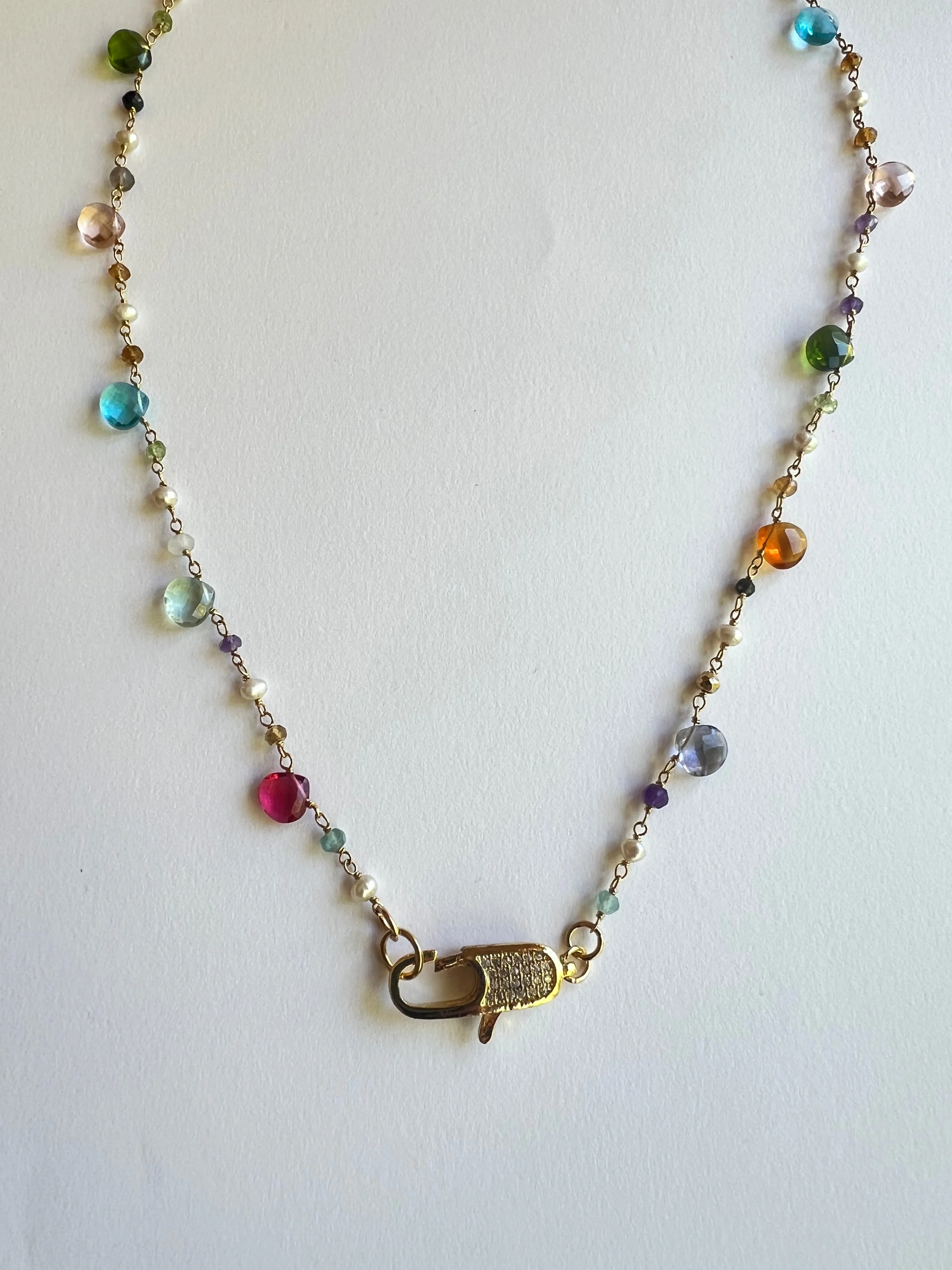 The Gemstone Necklace sold by Vanessa Mooney product image thumbnail 2
