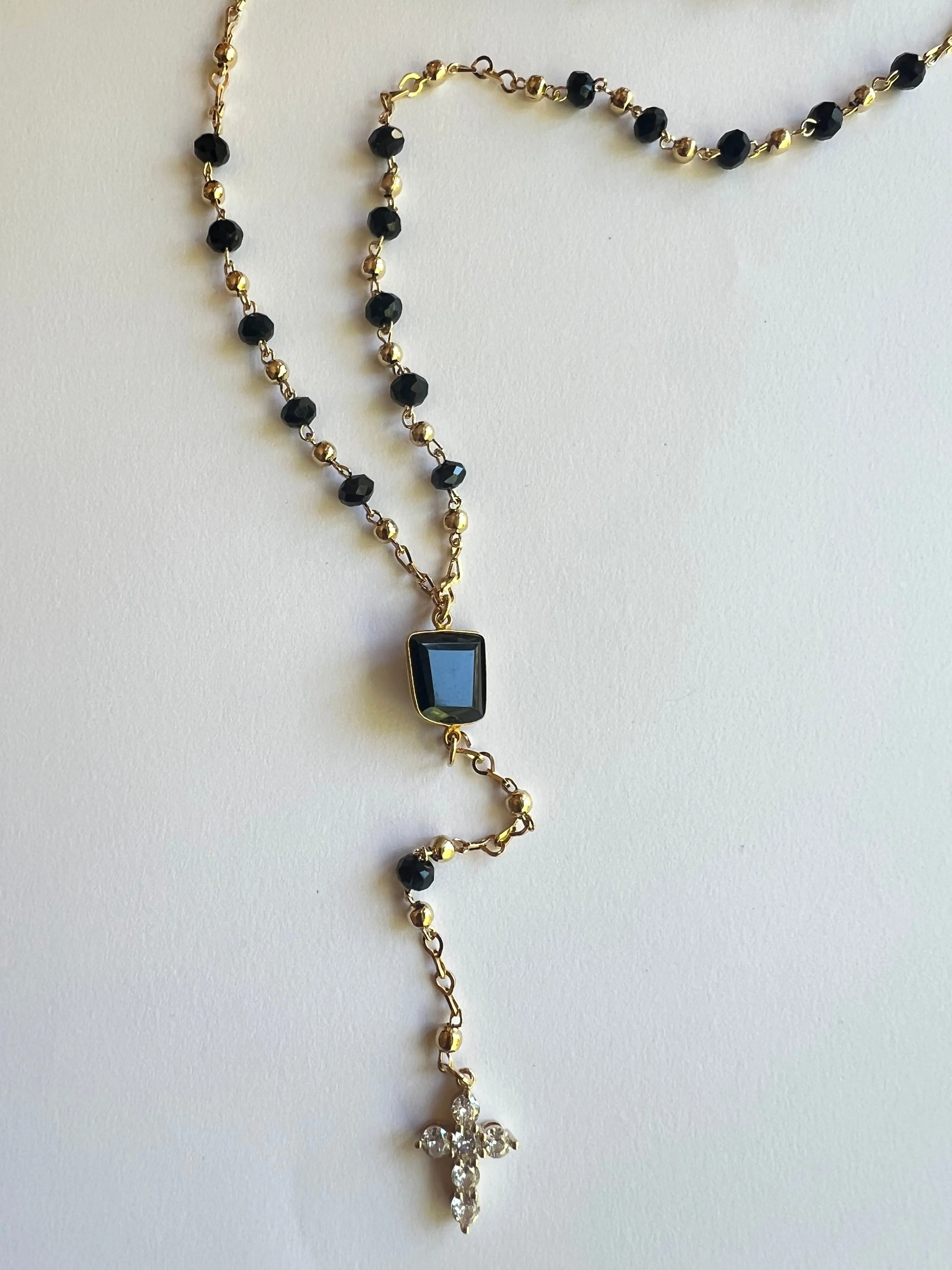 The Black Stone Rosary sold by Vanessa Mooney product image thumbnail 2
