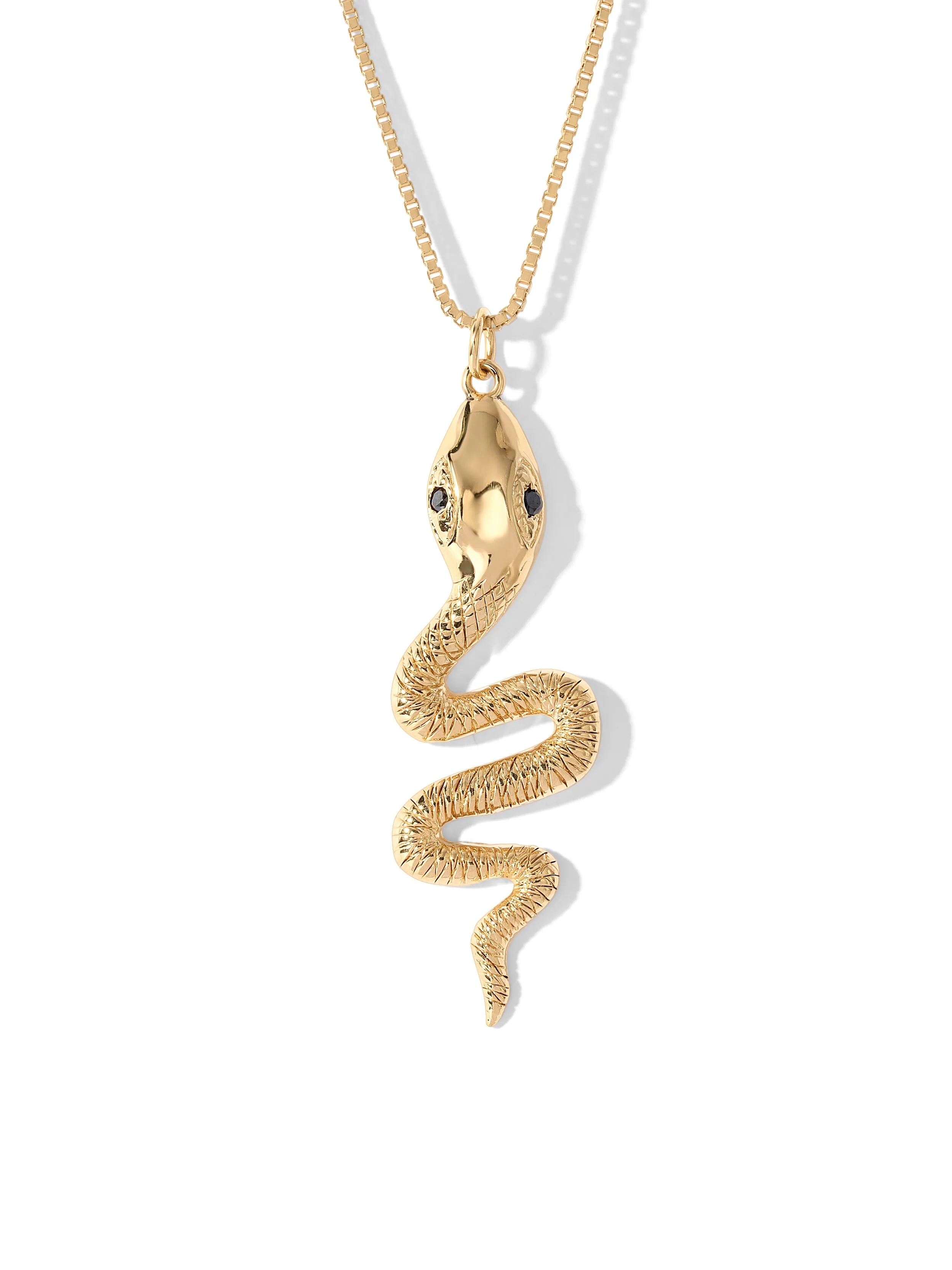 The Eva Serpent Necklace sold by Vanessa Mooney