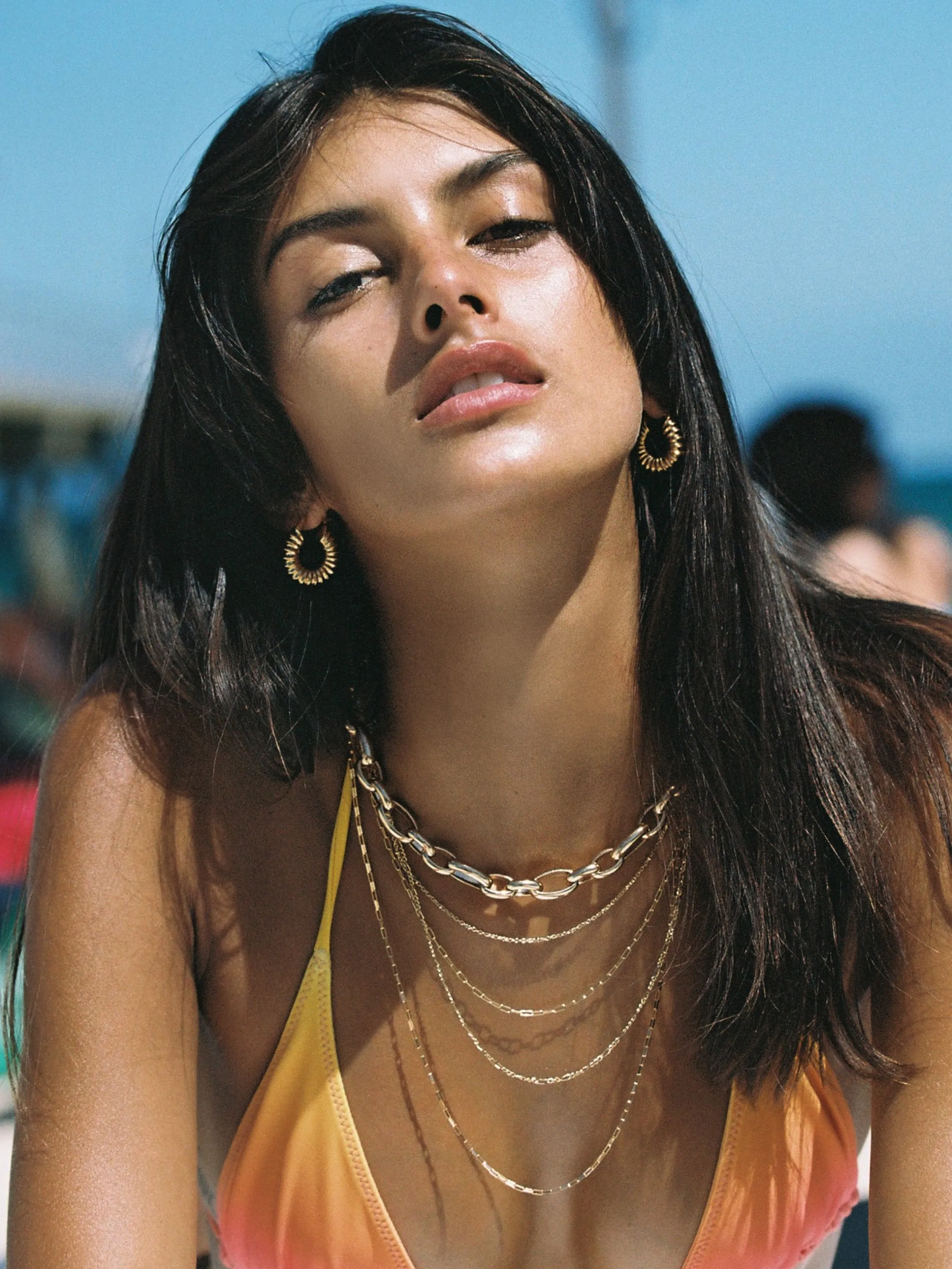 The Tina Layered Necklace sold by Vanessa Mooney product image thumbnail 4