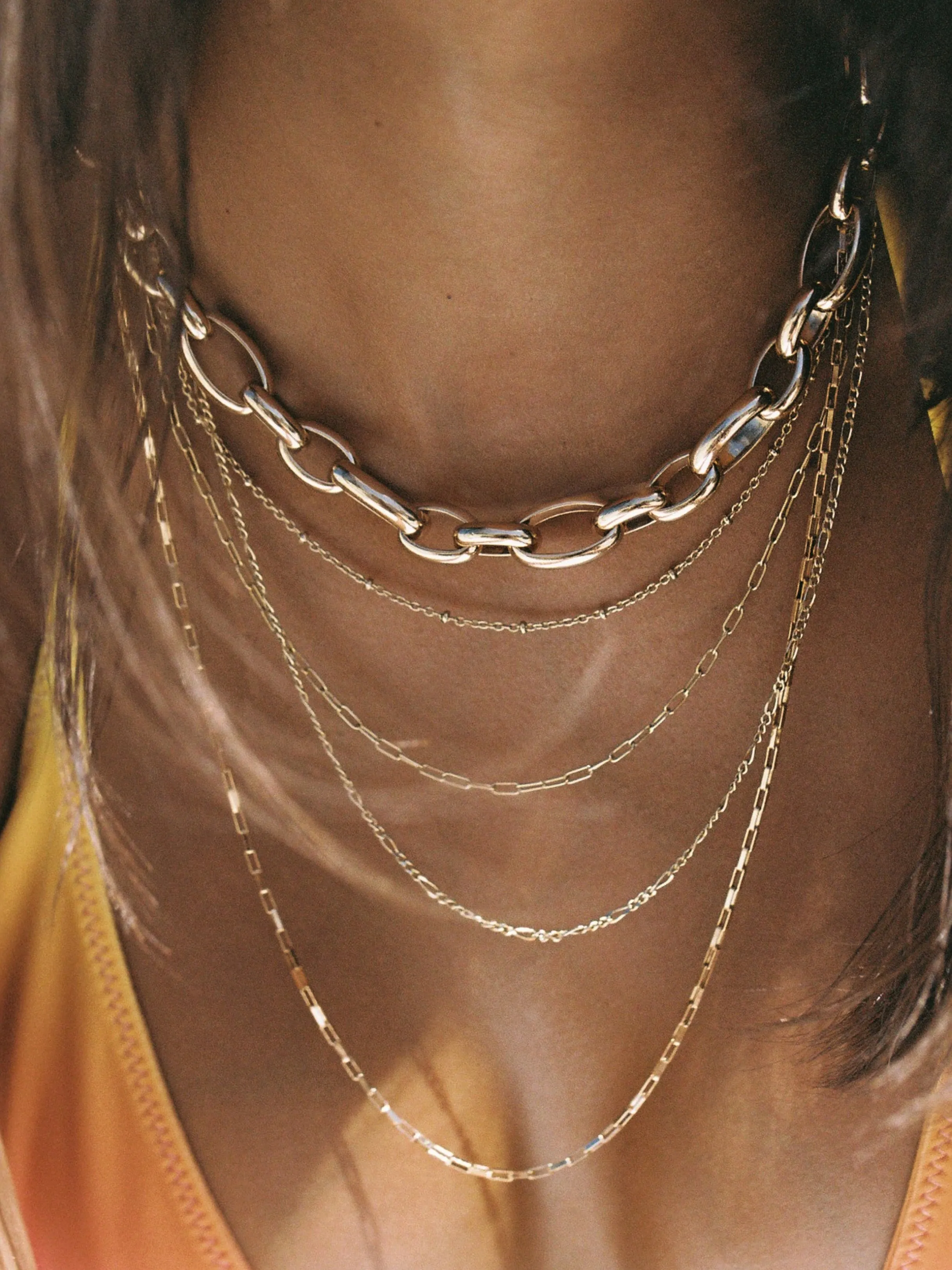 The Tina Layered Necklace sold by Vanessa Mooney product image thumbnail 3