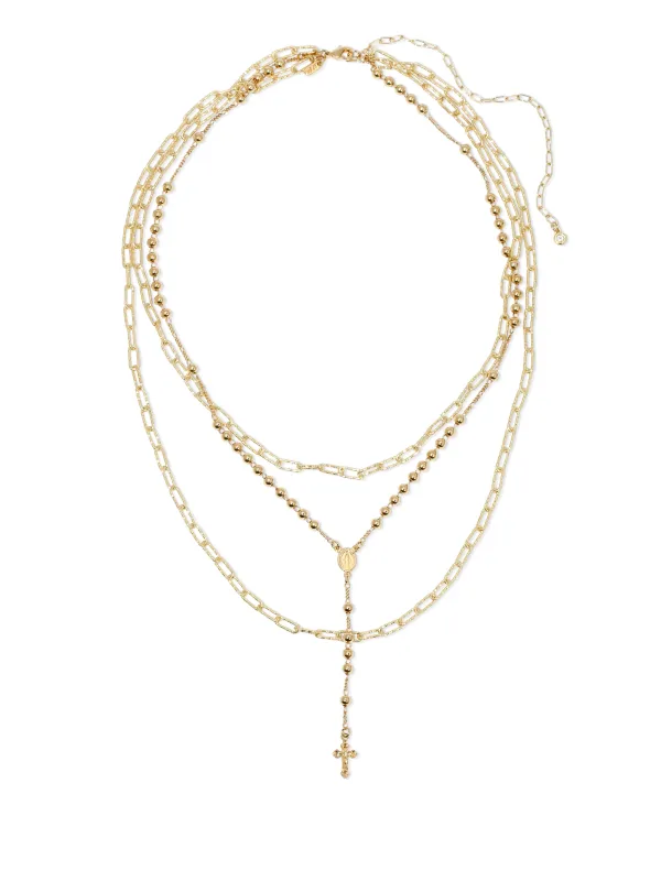 The Bless Layered Necklace sold by Vanessa Mooney