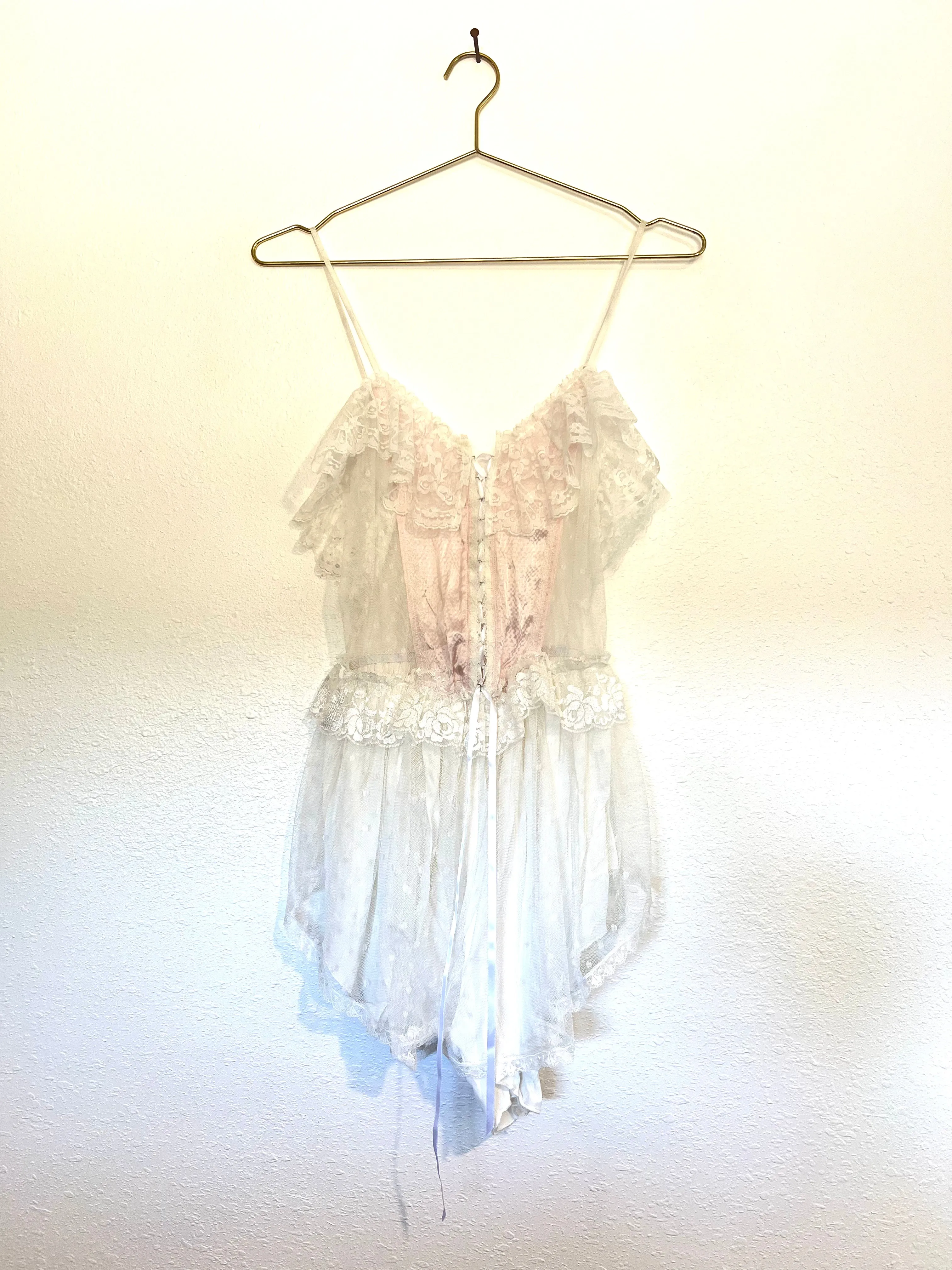 Archive Sample Lace Romper sold by Vanessa Mooney