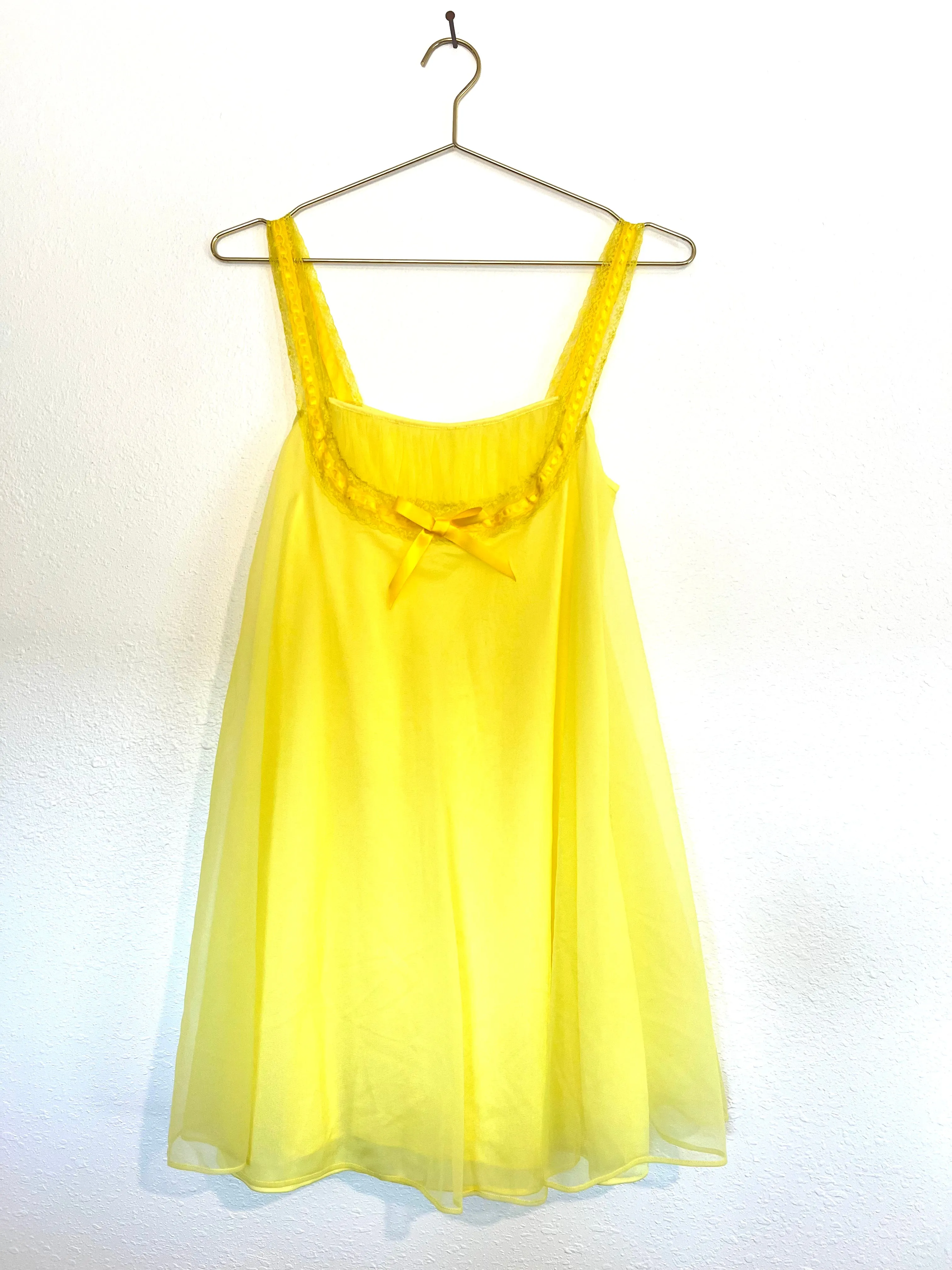 Archive Sample Yellow Slip Dress sold by Vanessa Mooney