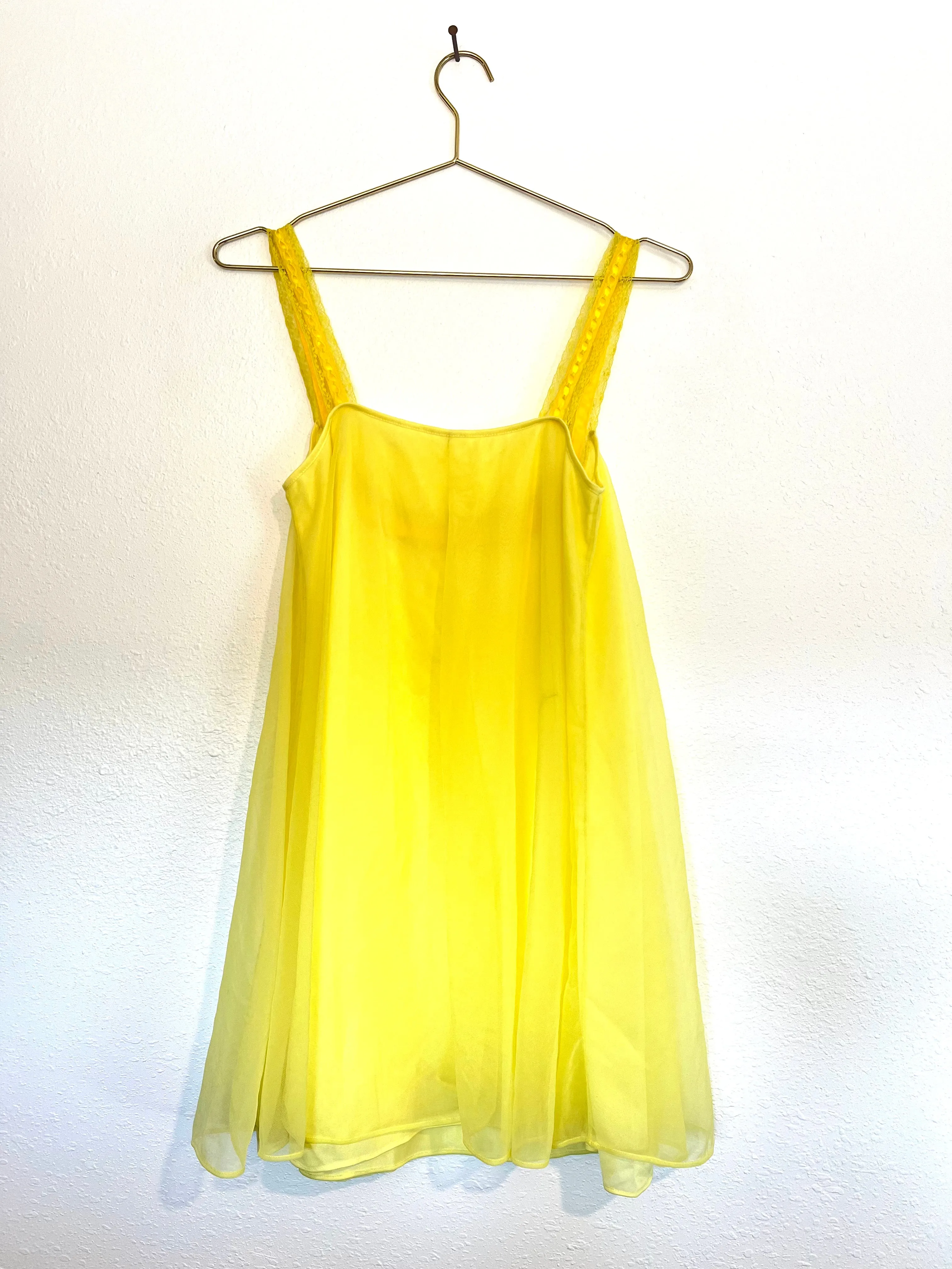 Archive Sample Yellow Slip Dress sold by Vanessa Mooney product image thumbnail 2