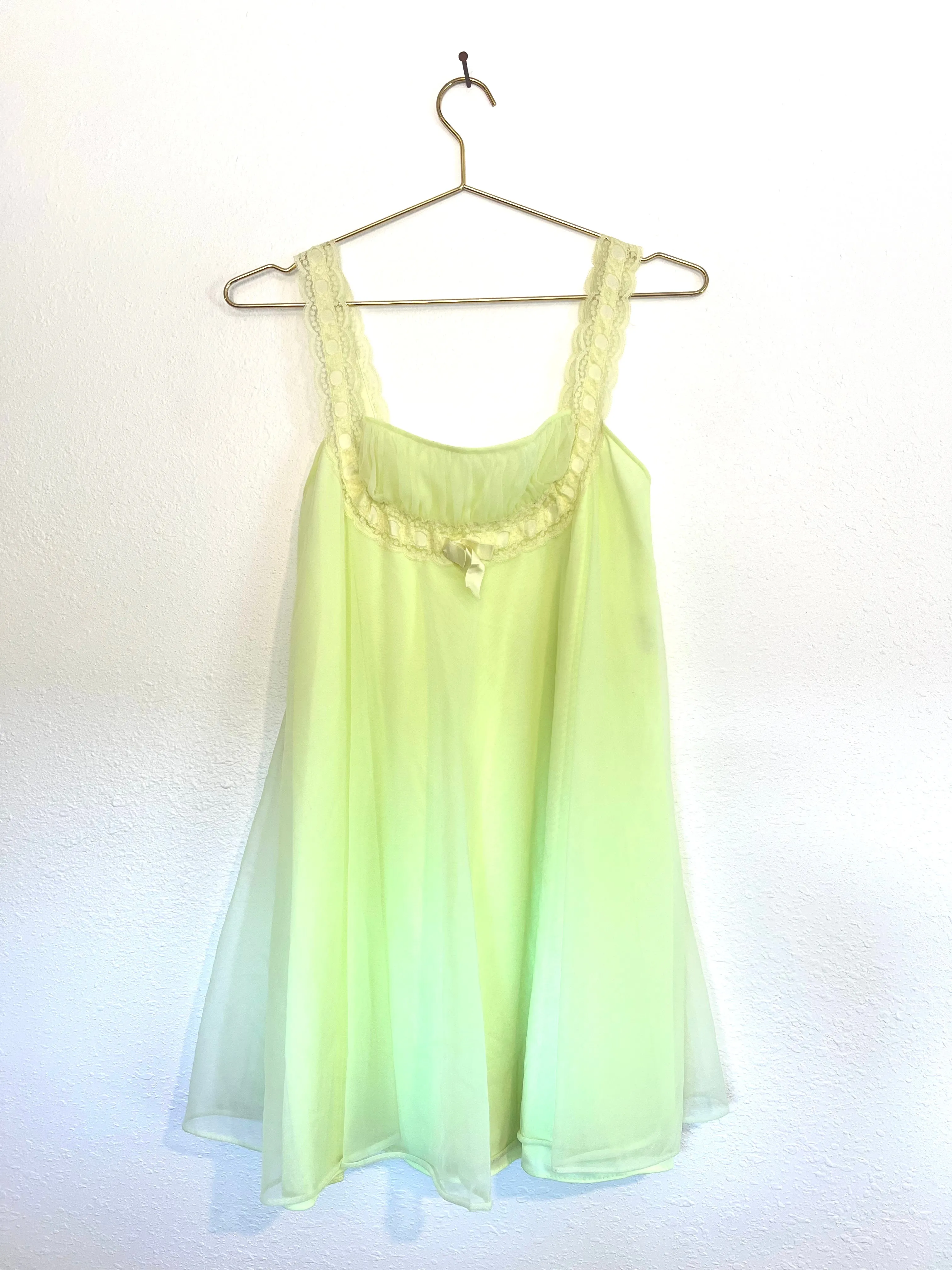 Vintage Yellow Slip Dress sold by Vanessa Mooney