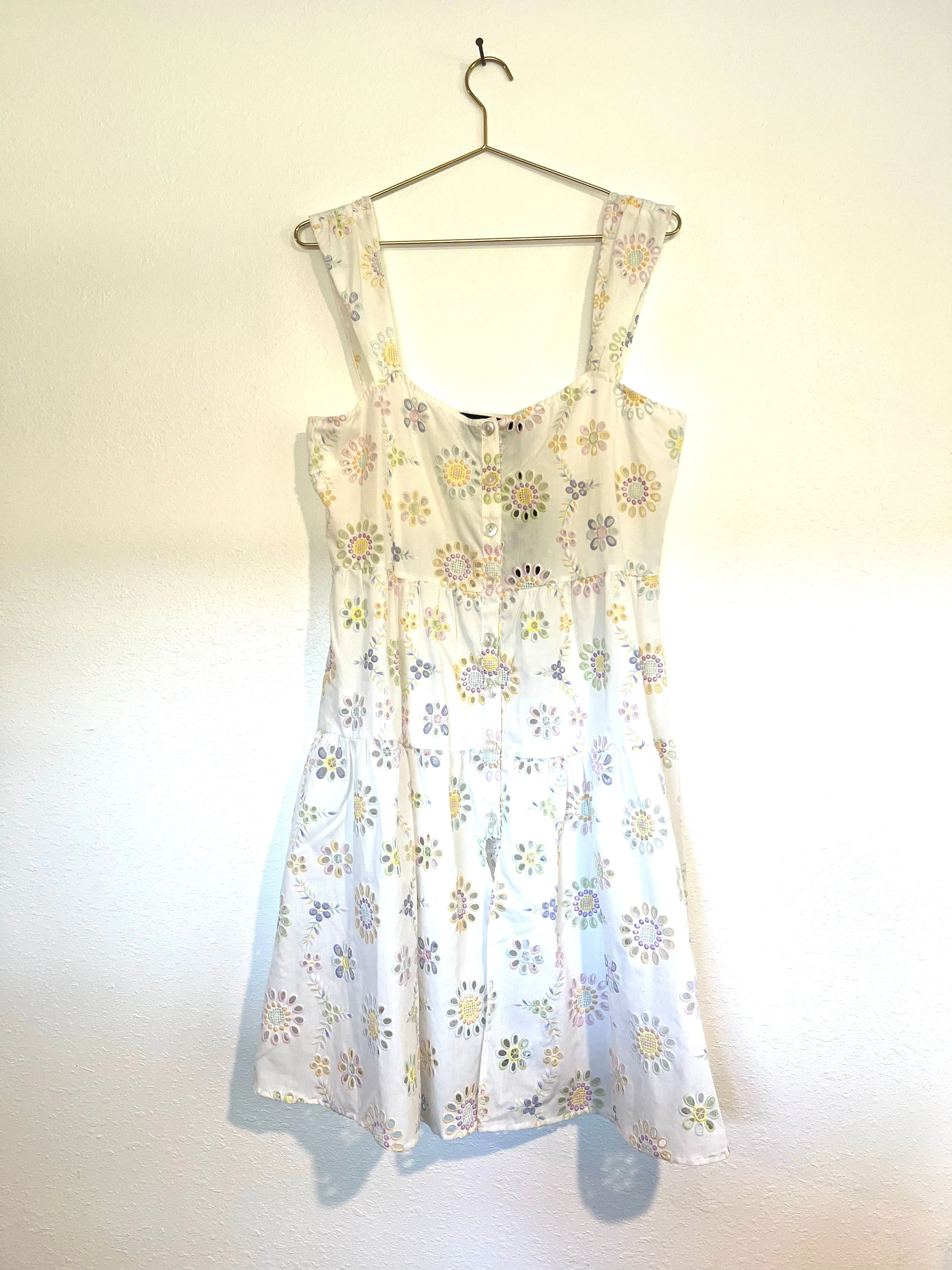 Vanessa Mooney Archive Cotton Eyelet Dress sold by Vanessa Mooney