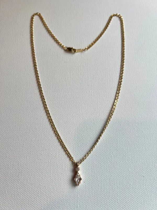 The Diamond Crystal Necklace sold by Vanessa Mooney