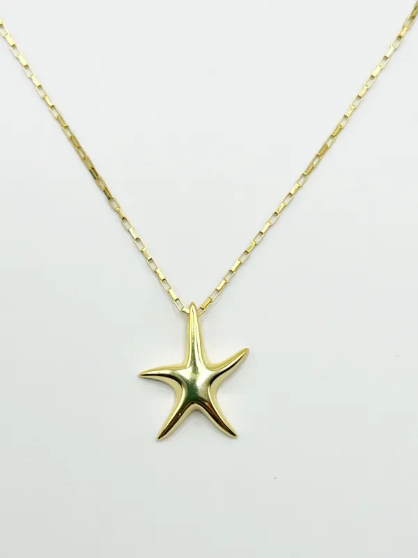 The Flashing Lights Star Necklace made by Vanessa Mooney