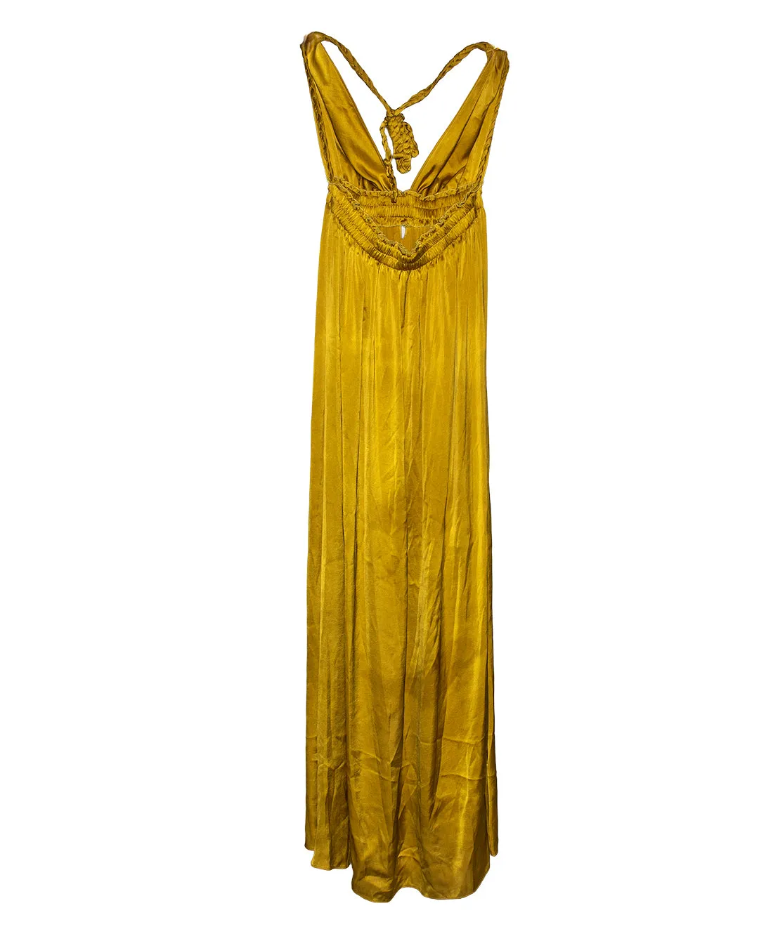 Archive Yellow Dress sold by Vanessa Mooney product image thumbnail 2