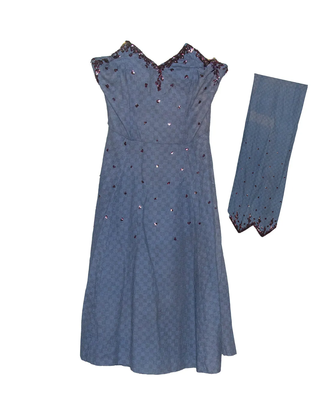 Vintage Strapless 40's Dress sold by Vanessa Mooney