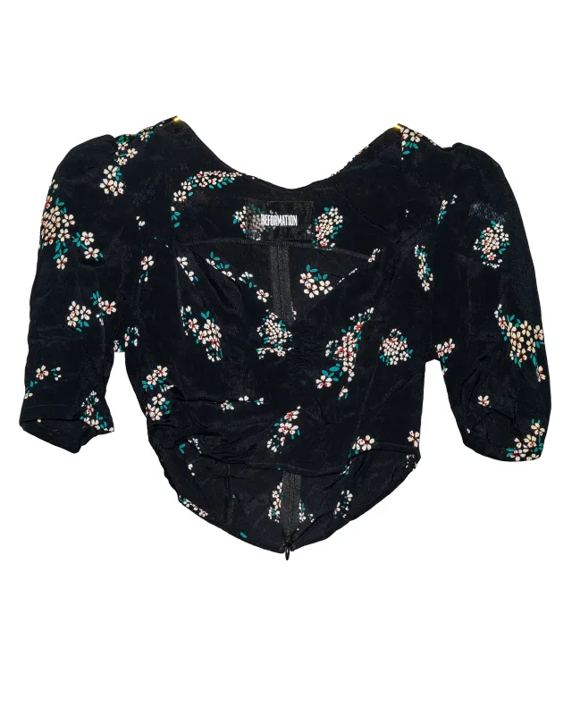 Archive Floral Top sold by Vanessa Mooney