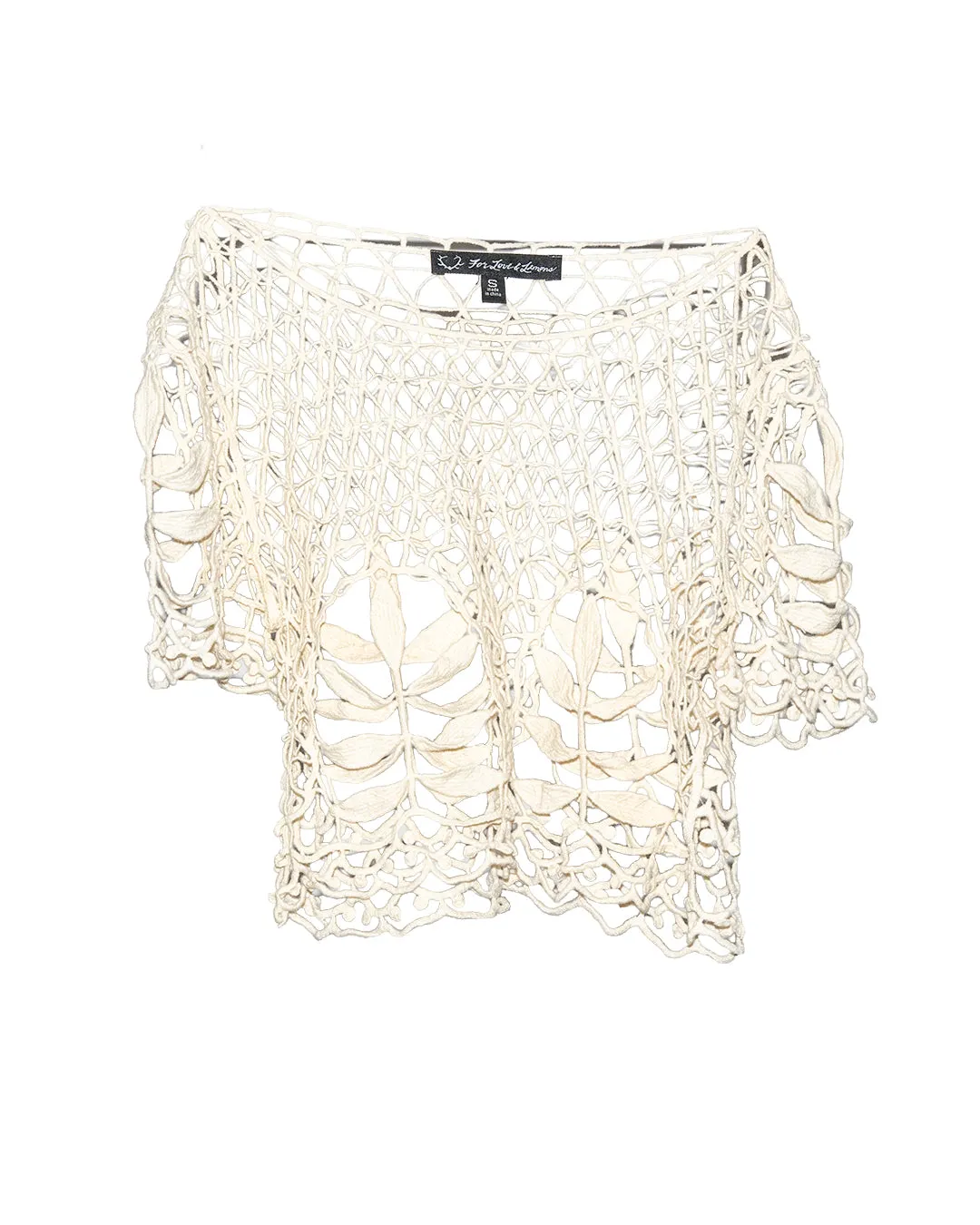 Archive Crotchet Top sold by Vanessa Mooney