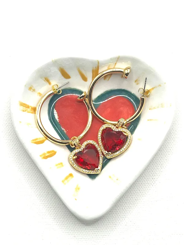 The Trinket Heart Tray made by Vanessa Mooney
