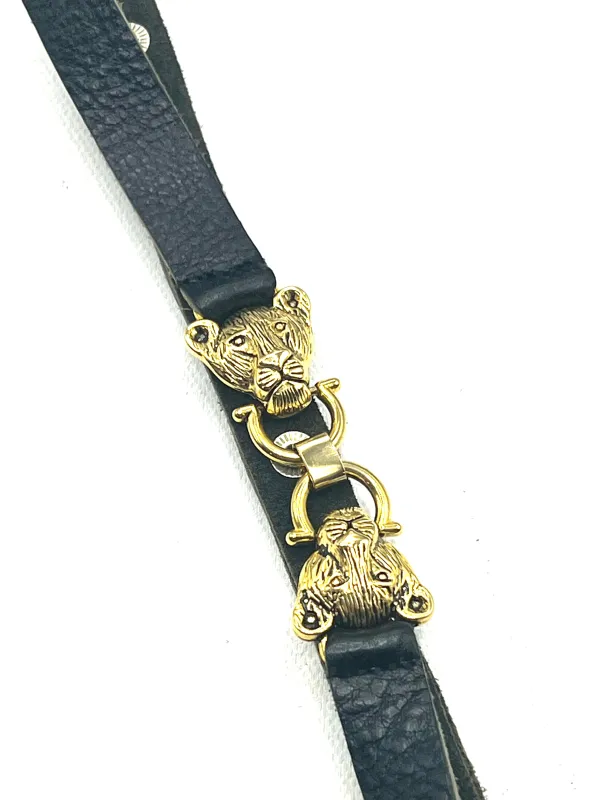 Vintage Vanessa Mooney Snap Belt made by Vanessa Mooney