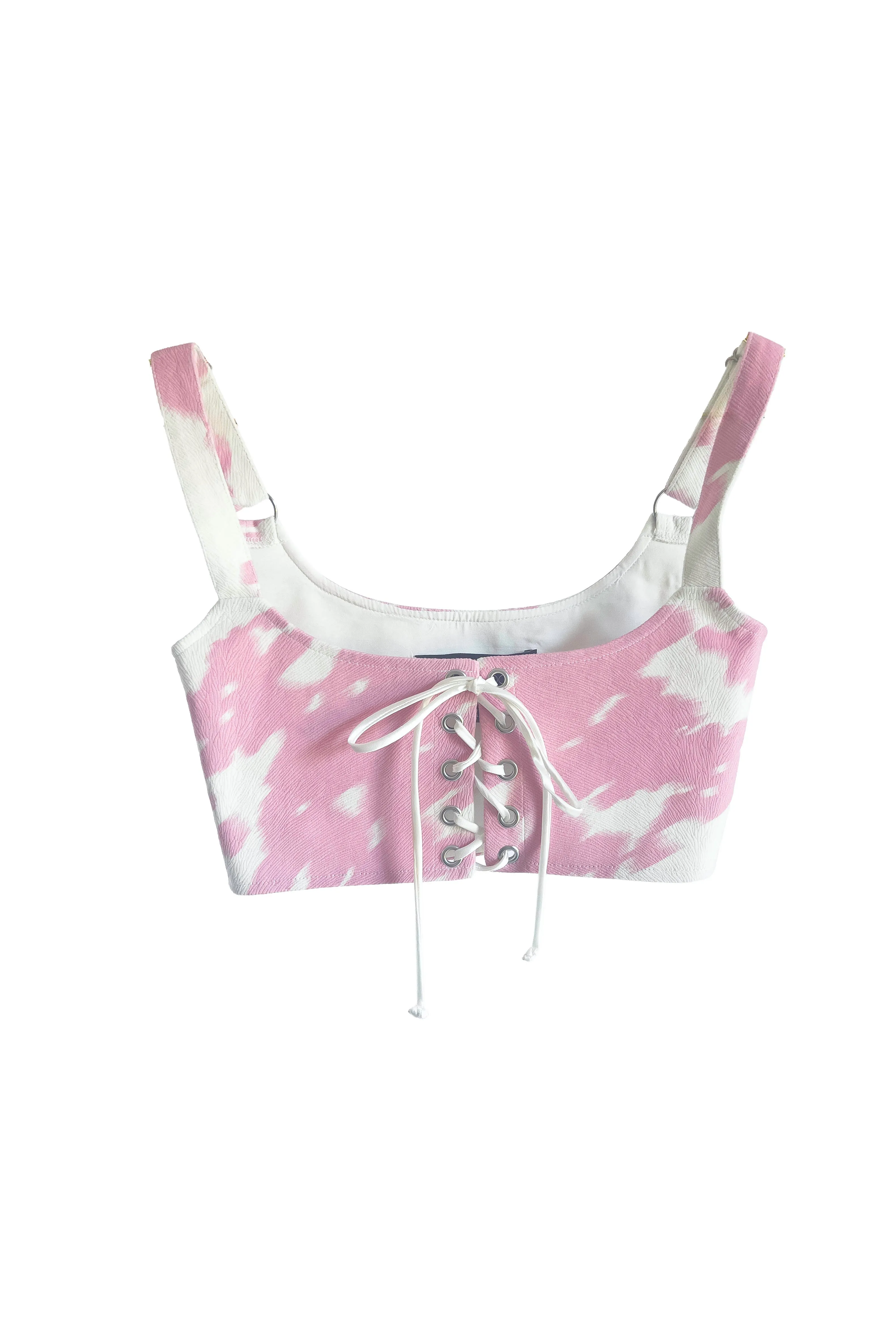 VM Archive Lace Up Bustier Top sold by Vanessa Mooney