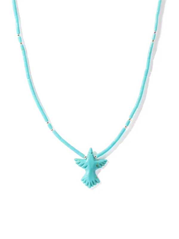 The Juna Eagle Necklace sold by Vanessa Mooney