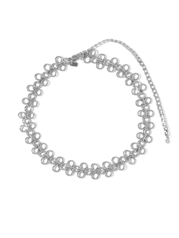 The Silver Lace Choker sold by Vanessa Mooney