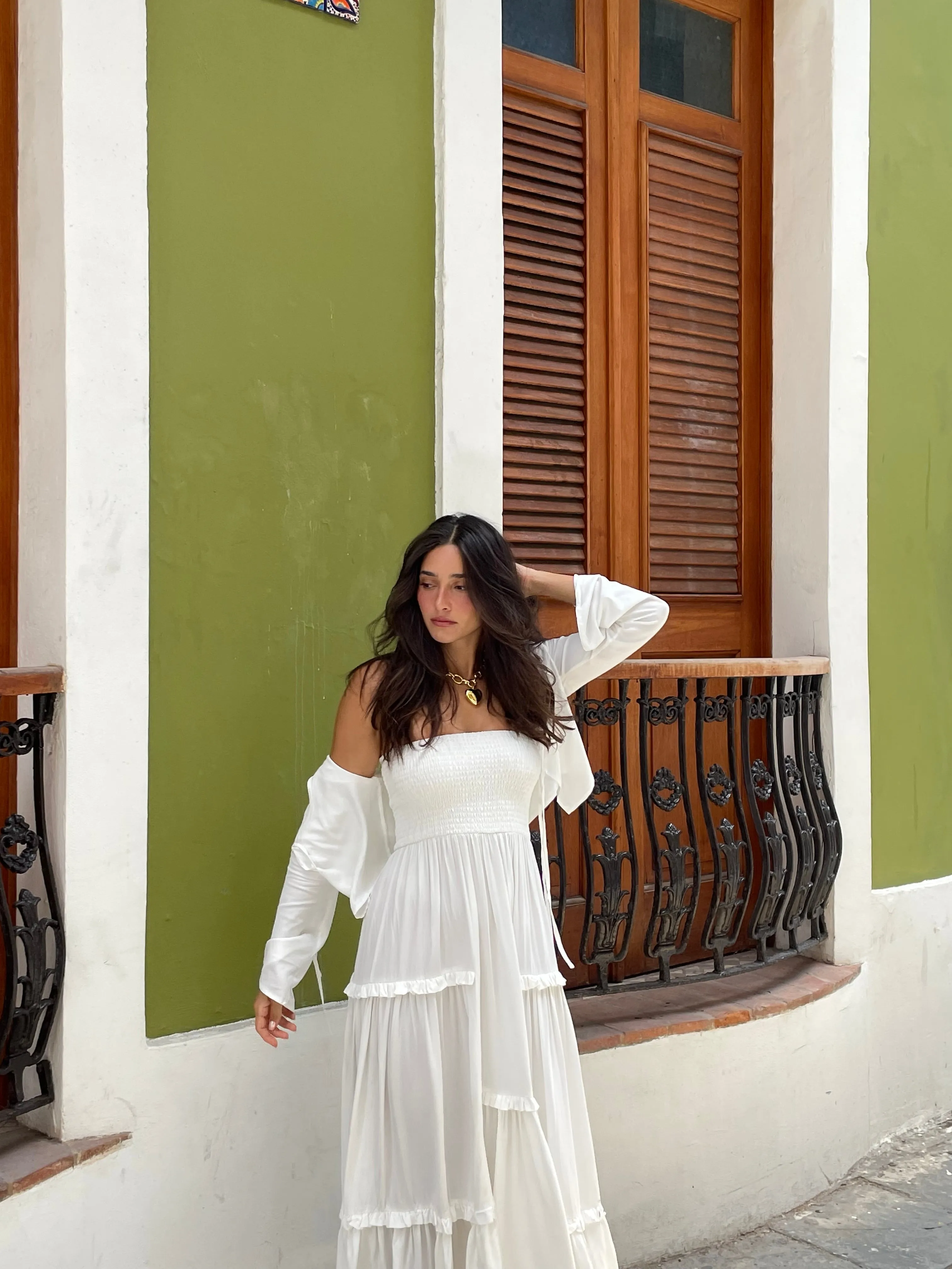 The Gemma Top - White sold by Vanessa Mooney product image thumbnail 4