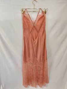 Vintage: Victoria’s Secret Slinky Mesh Mini Slip Dress sold by Vanessa Mooney