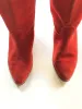 VINTAGE: Western Boots - Red Suede sold by Vanessa Mooney