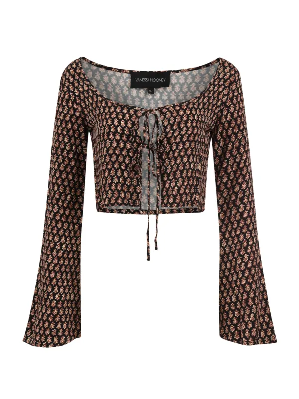 The Gemma Top - Red Daisy sold by Vanessa Mooney