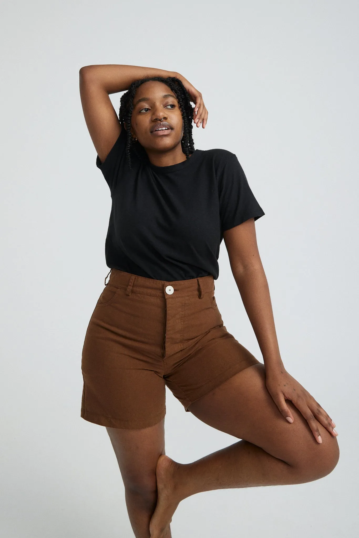 Organic Gaucho Shorts sold by Vege Threads product image thumbnail 2