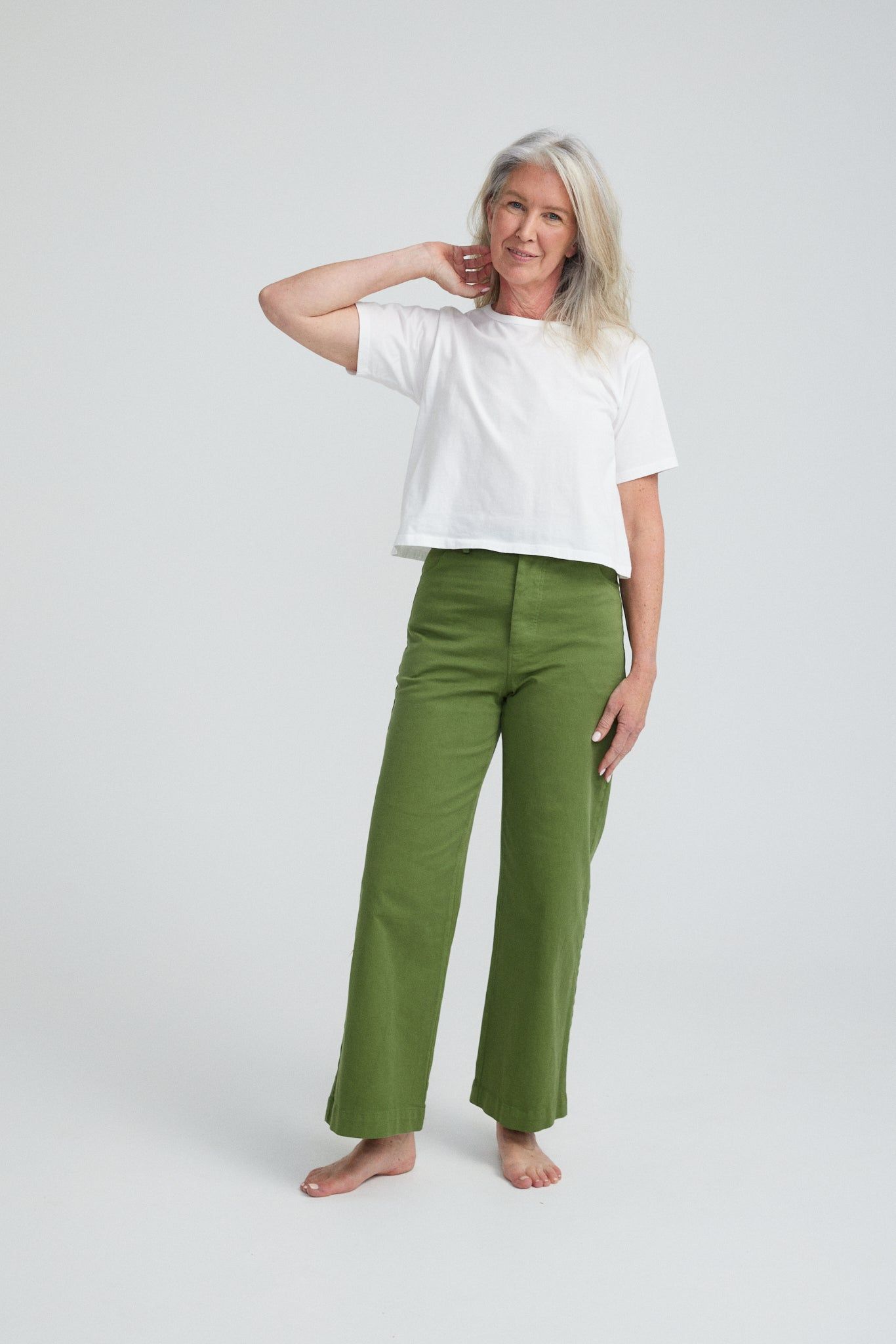 Organic Crop Tee sold by Vege Threads product image thumbnail 4