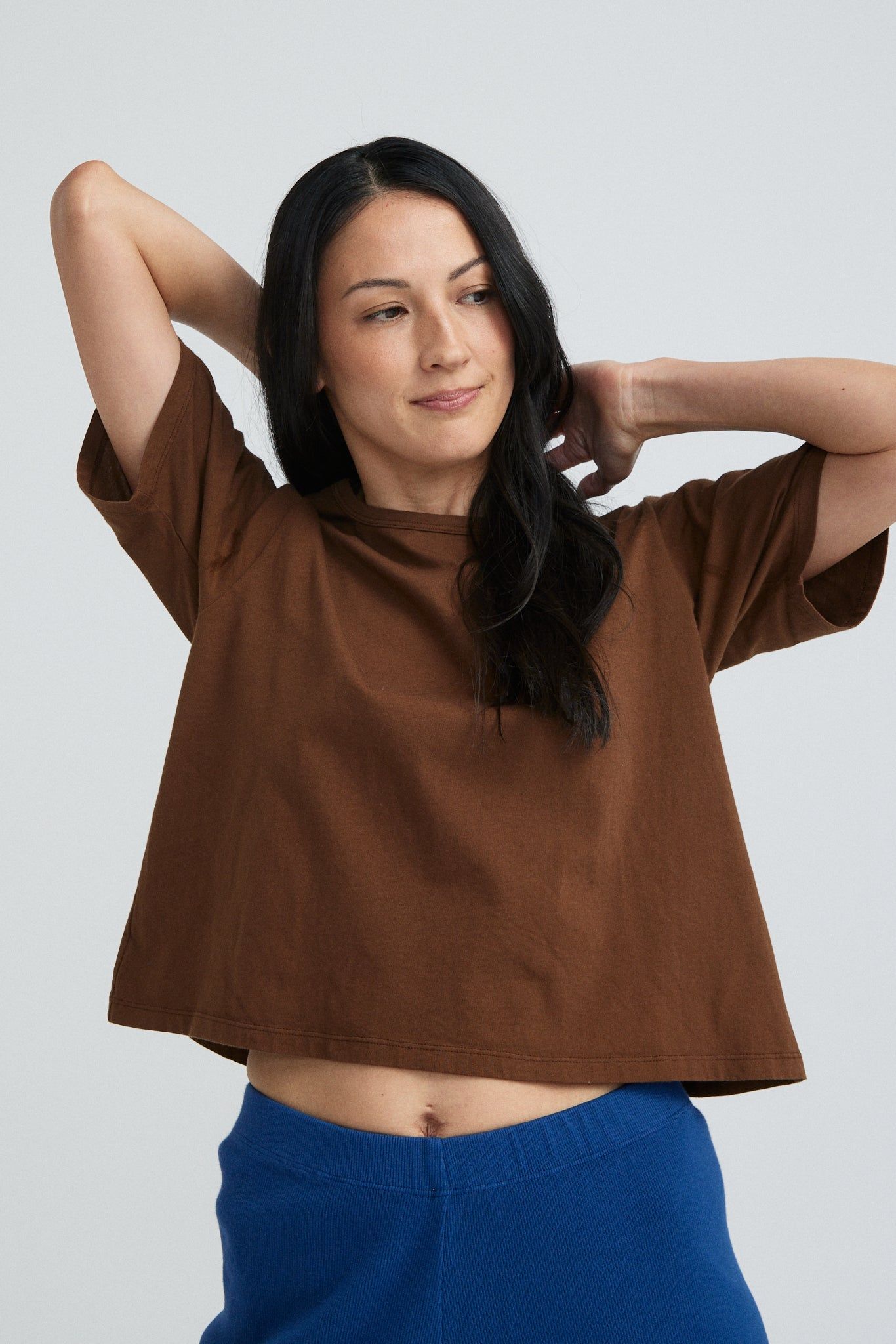 Organic Crop Tee sold by Vege Threads product image thumbnail 2