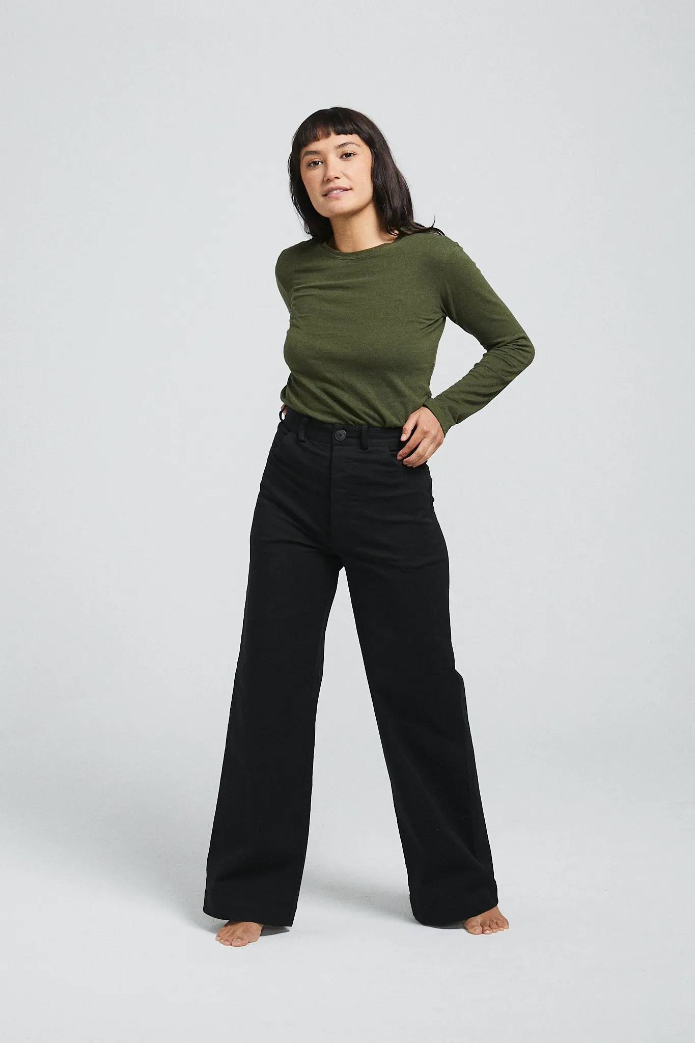 Organic Gaucho Pant sold by Vege Threads product image thumbnail 5