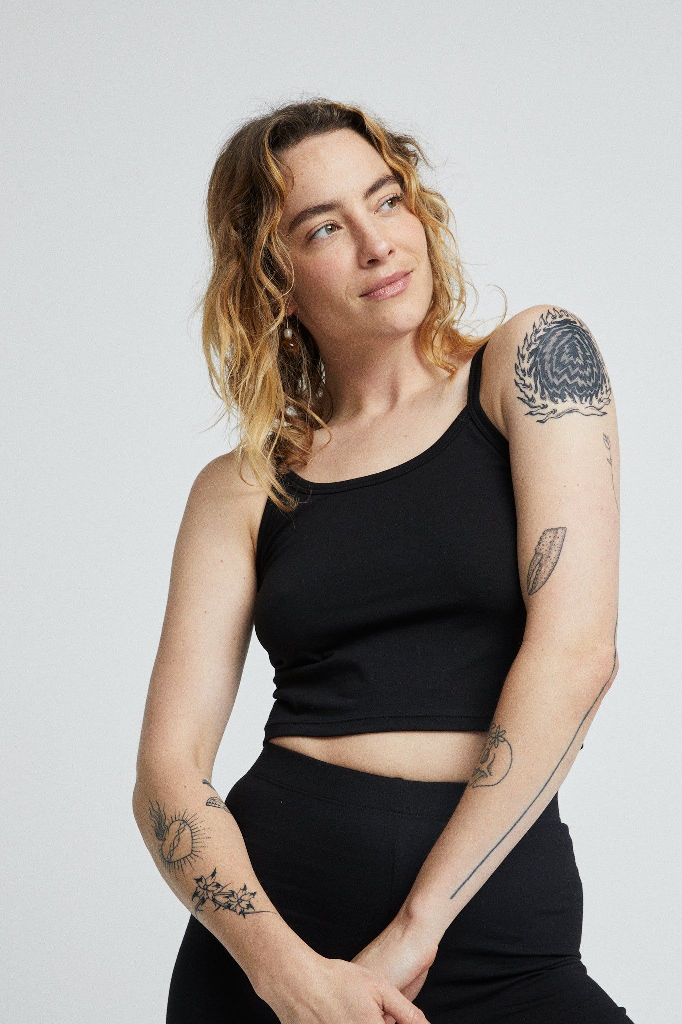 Organic Crop Singlet sold by Vege Threads