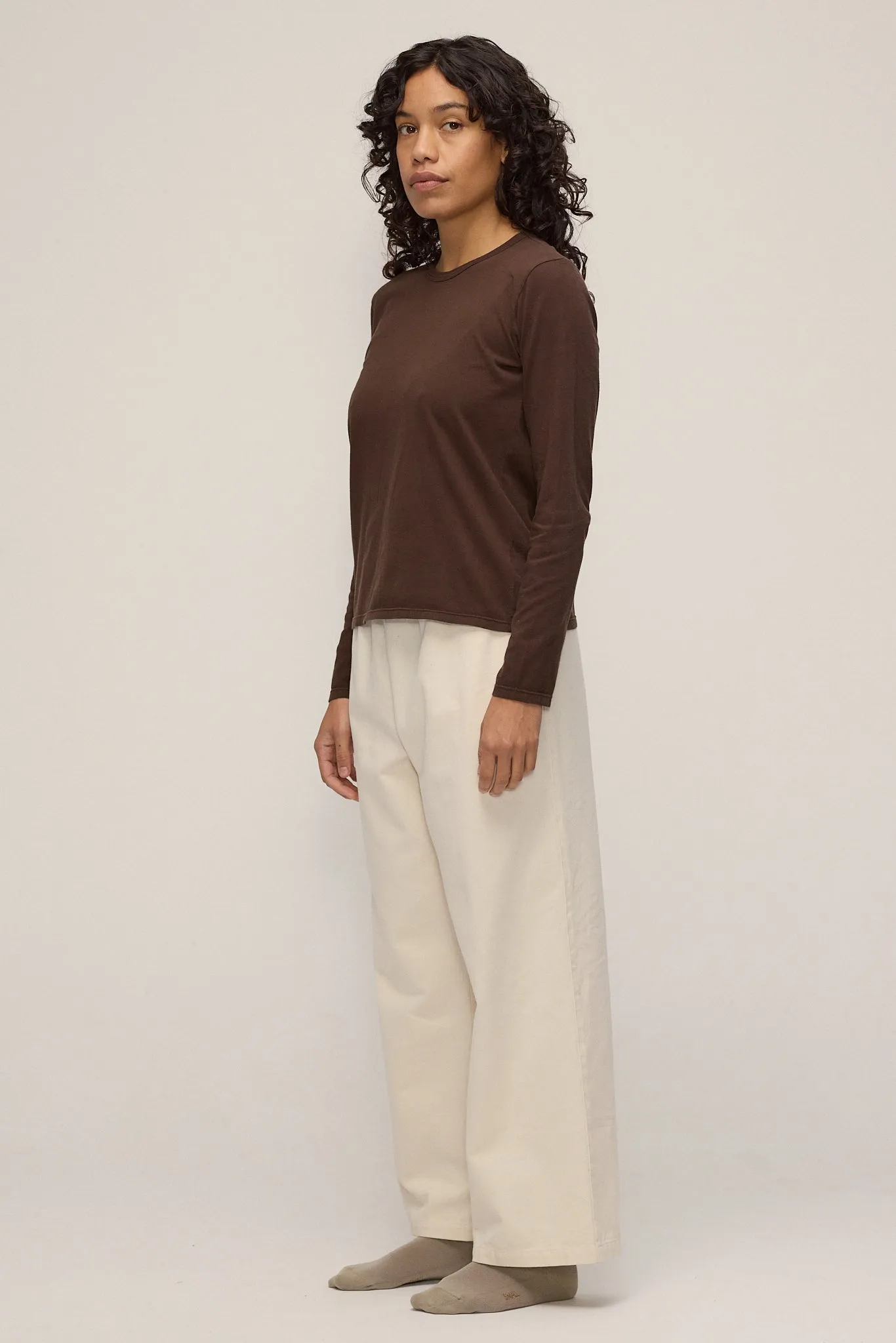 Organic Longsleeve Tee sold by Vege Threads product image thumbnail 2