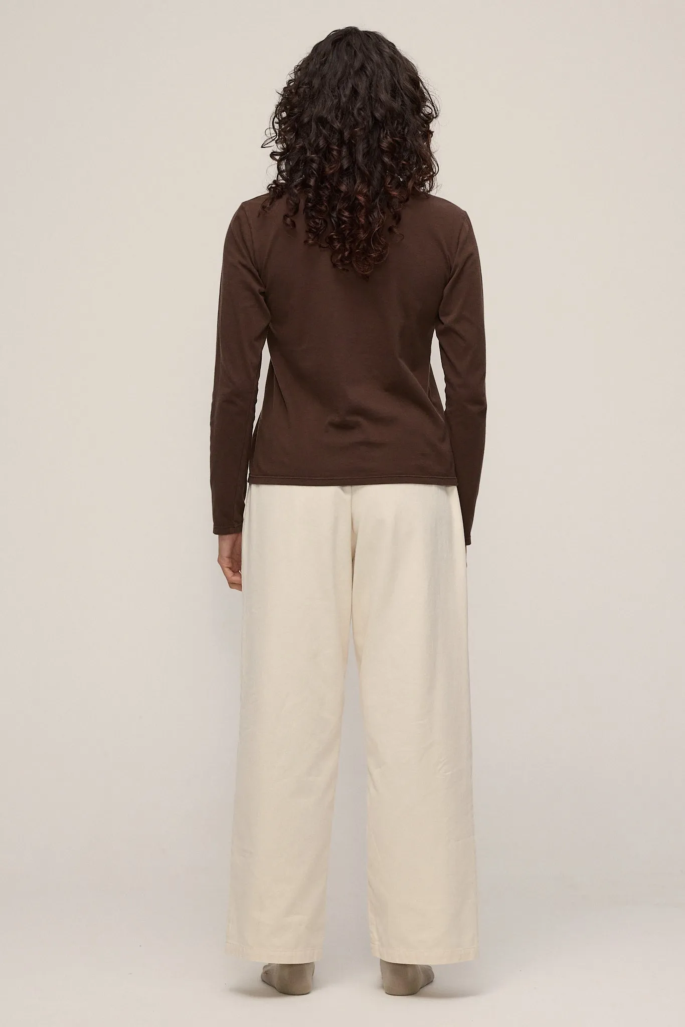 Organic Longsleeve Tee sold by Vege Threads product image thumbnail 4
