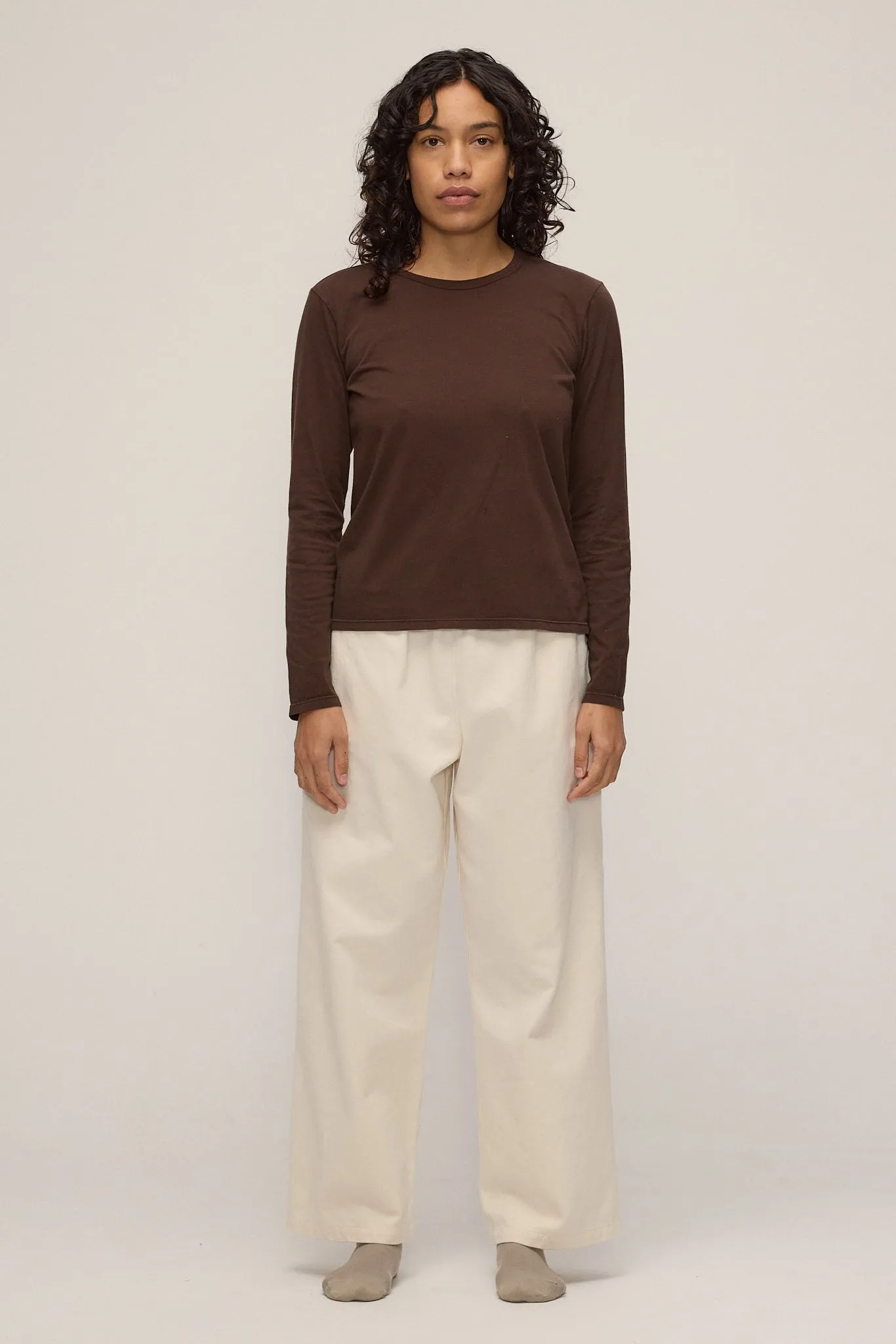 Organic Longsleeve Tee sold by Vege Threads product image thumbnail 3