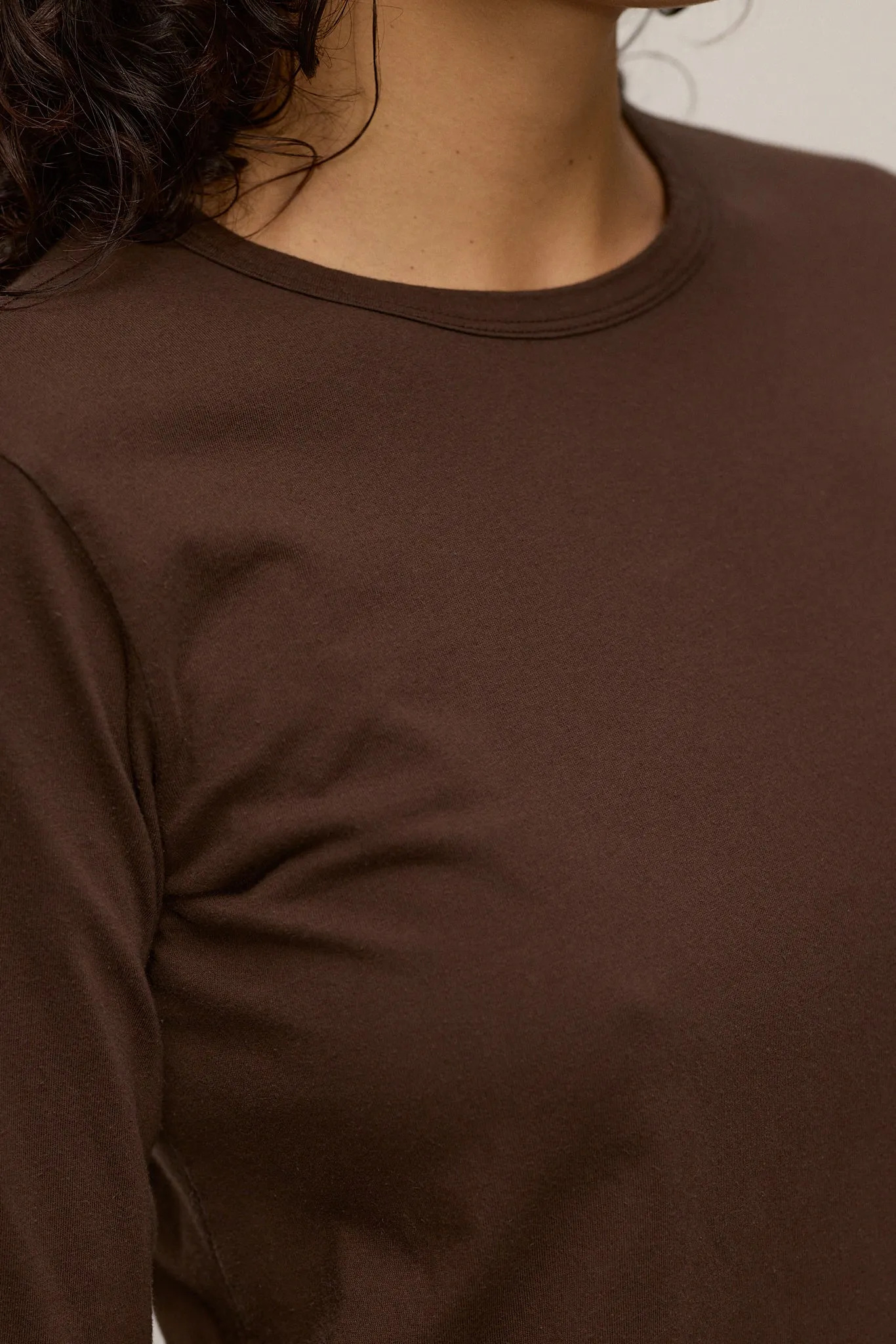 Organic Longsleeve Tee sold by Vege Threads product image thumbnail 5