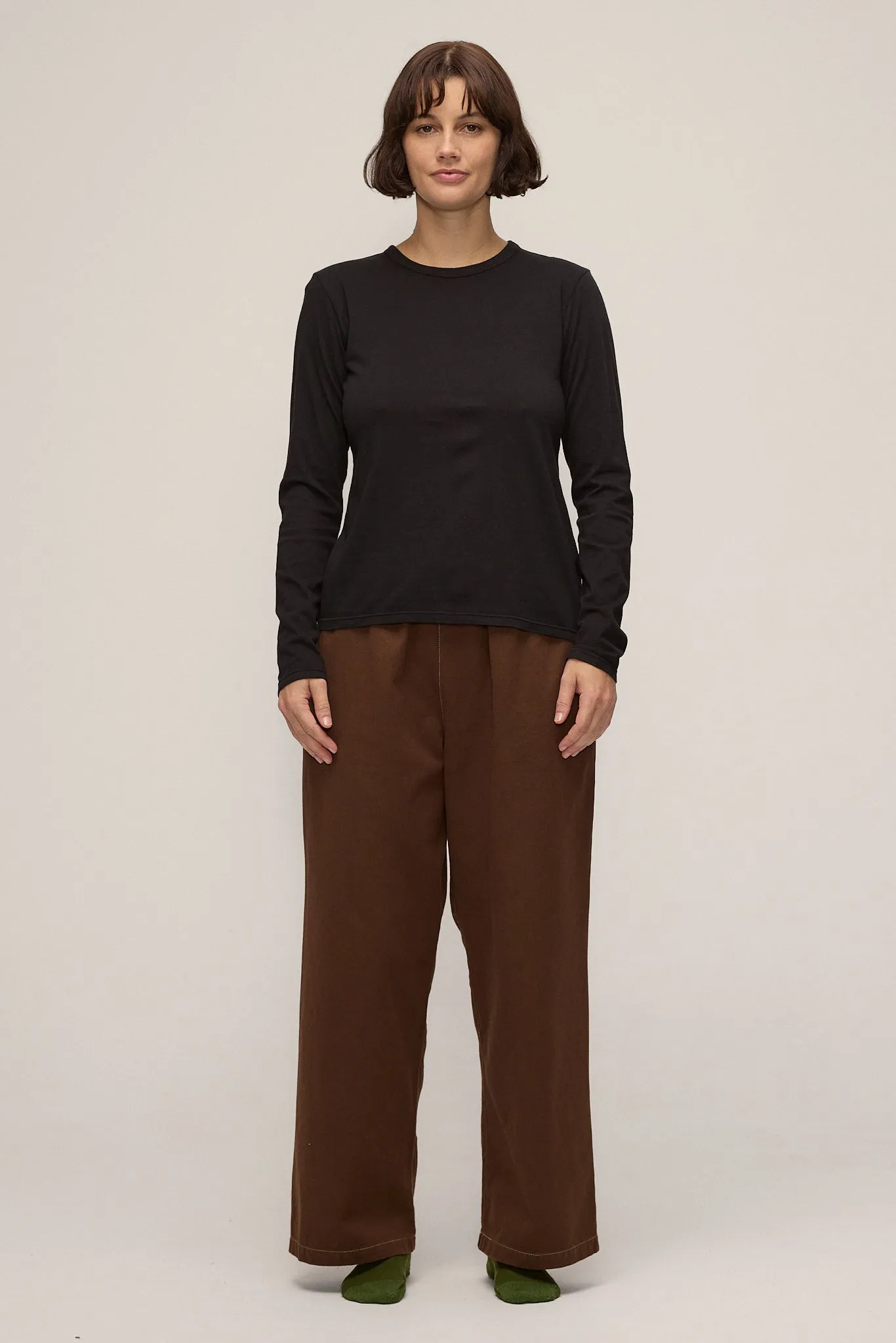 Organic Longsleeve Tee sold by Vege Threads product image thumbnail 4