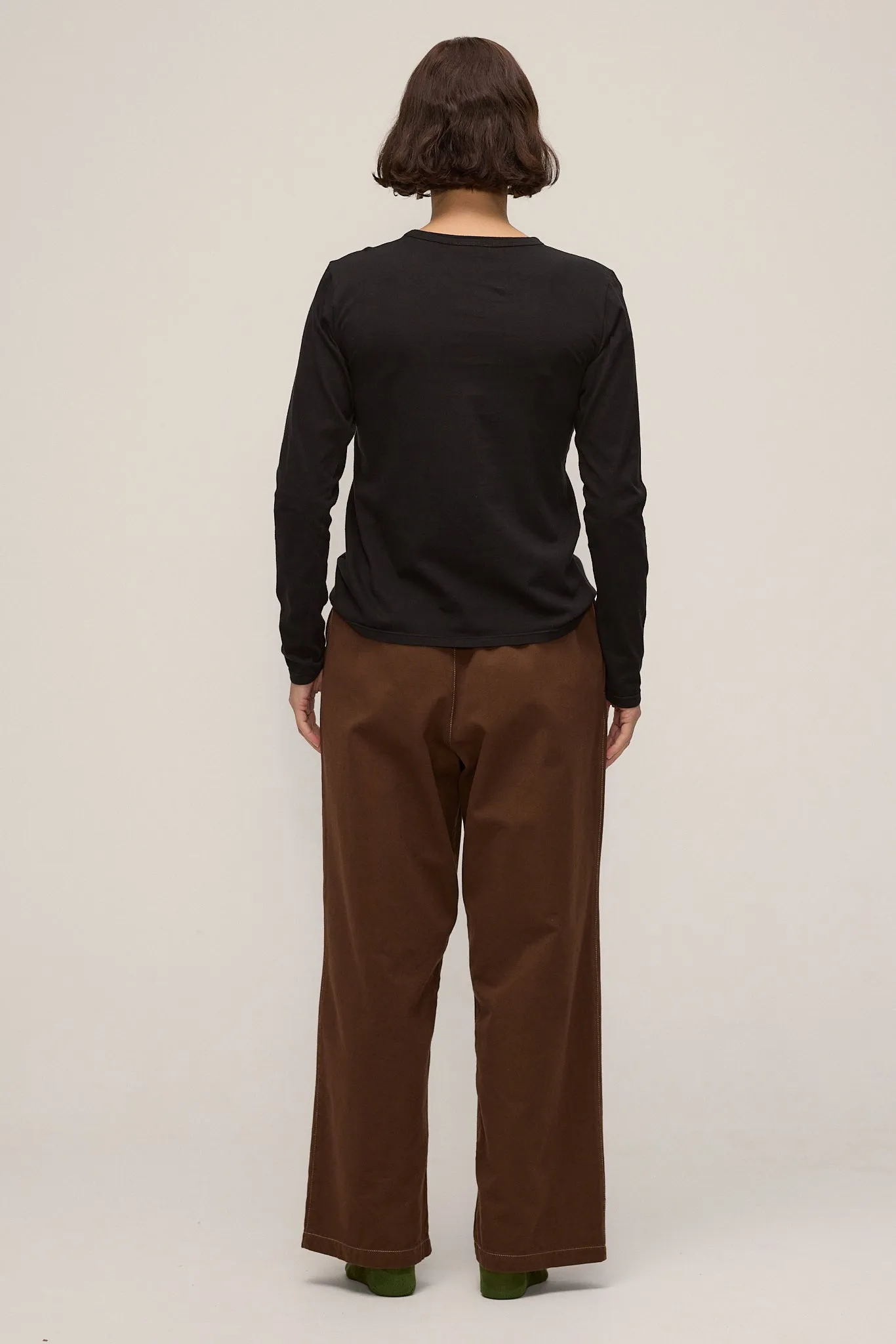 Organic Longsleeve Tee sold by Vege Threads product image thumbnail 3
