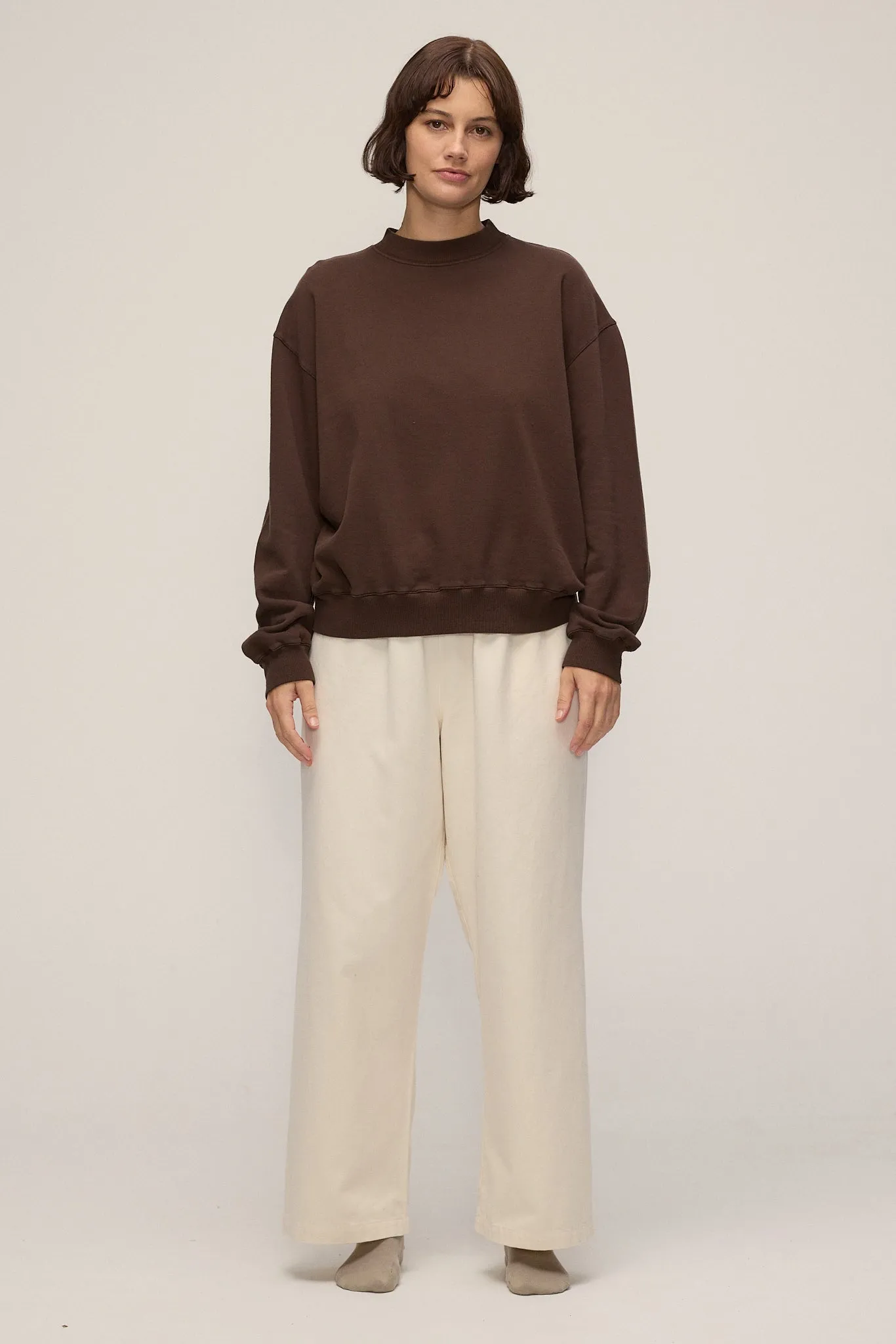 Organic Relaxed Sweater sold by Vege Threads product image thumbnail 4